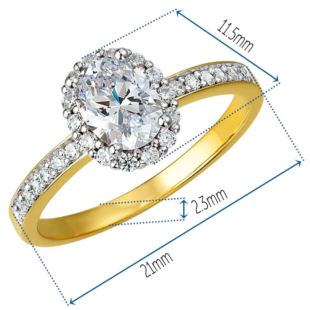 2 ct. t.w. Cincature Ring