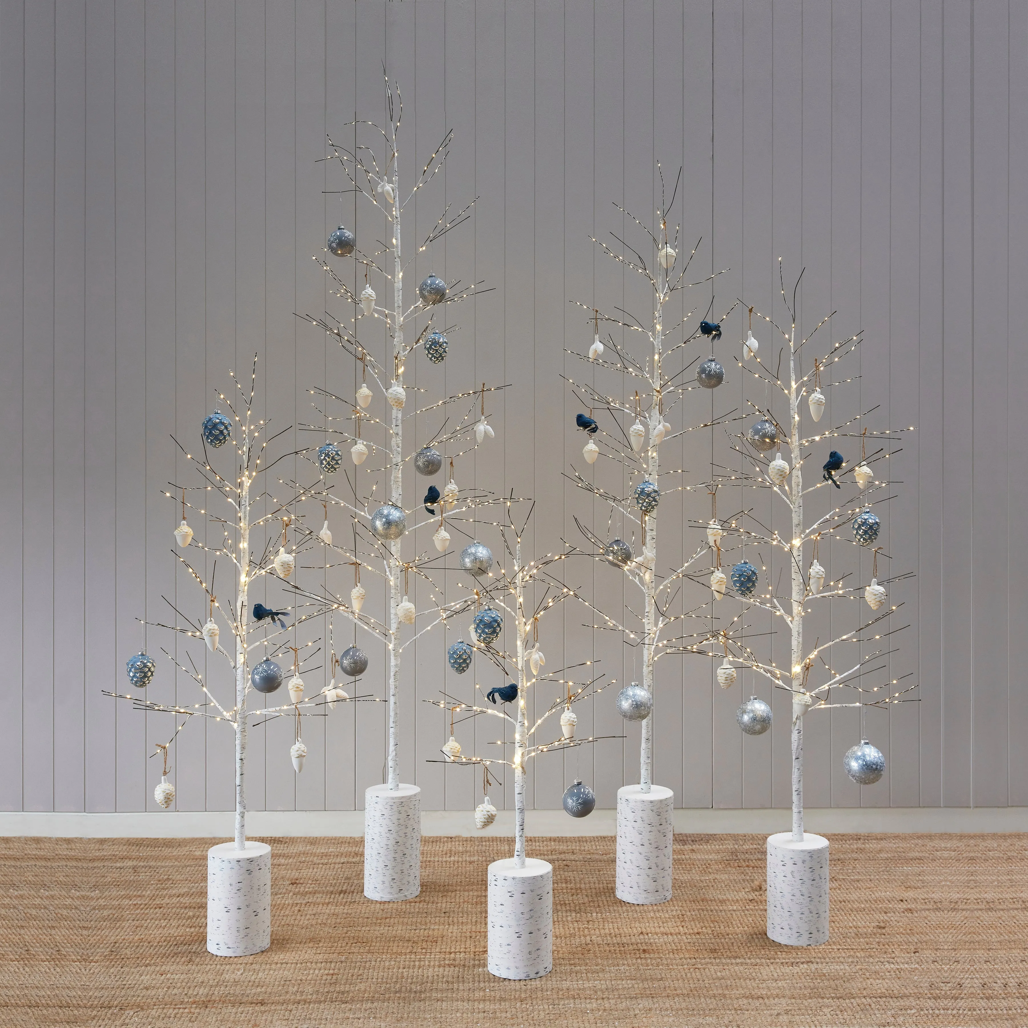 210 Cm Led Birch Tree