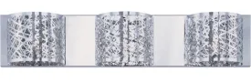3 Light Wall Light in Chrome (SW2130-3CH)
