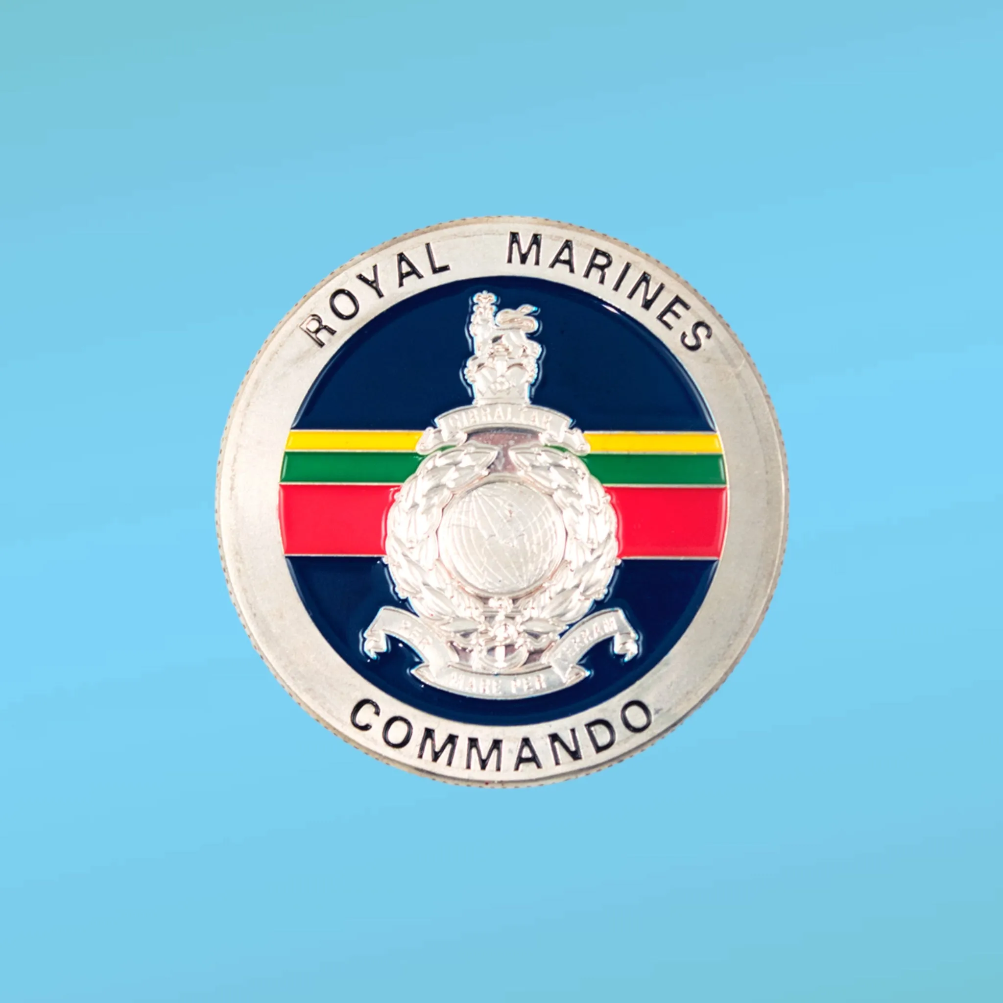 30 Commando IX Group Royal Marines Challenge Coin