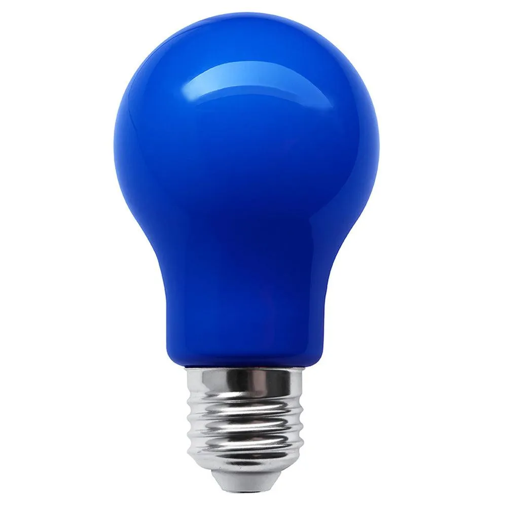 3w LED E27, B22 A60 Globe Red, Blue, Green, orange, Yellow 20700~20709