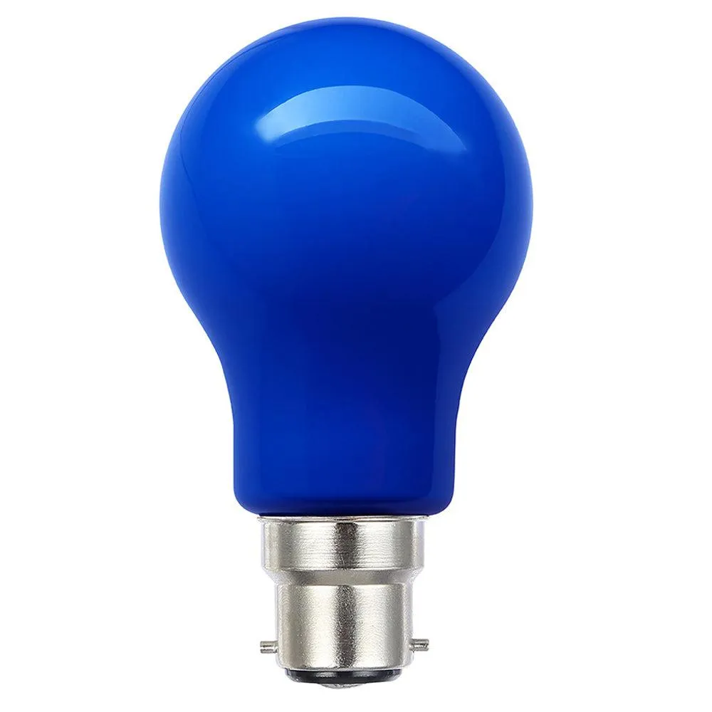 3w LED E27, B22 A60 Globe Red, Blue, Green, orange, Yellow 20700~20709