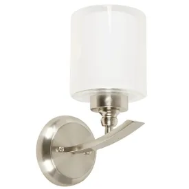 5293 Wall Light in Satin Nickel
