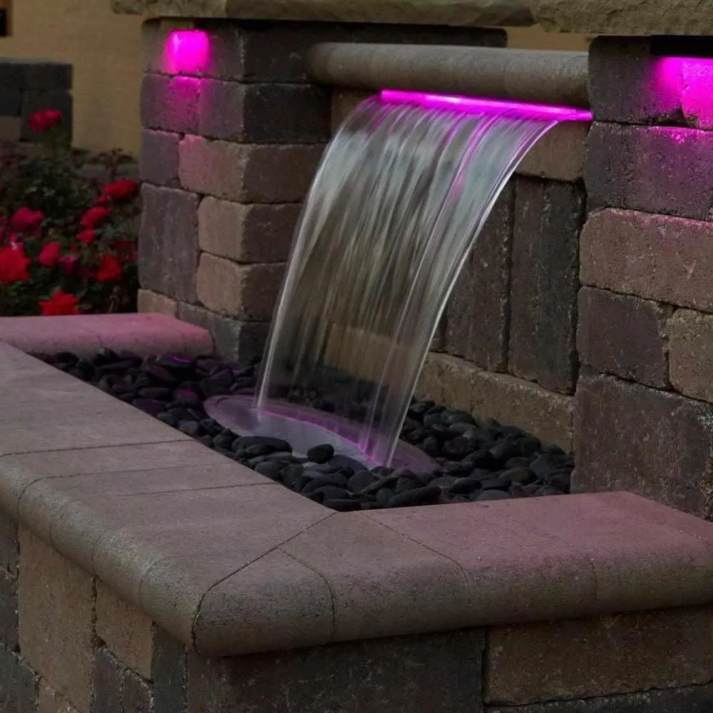 Atlantic Color Changing Colorfalls Spillways