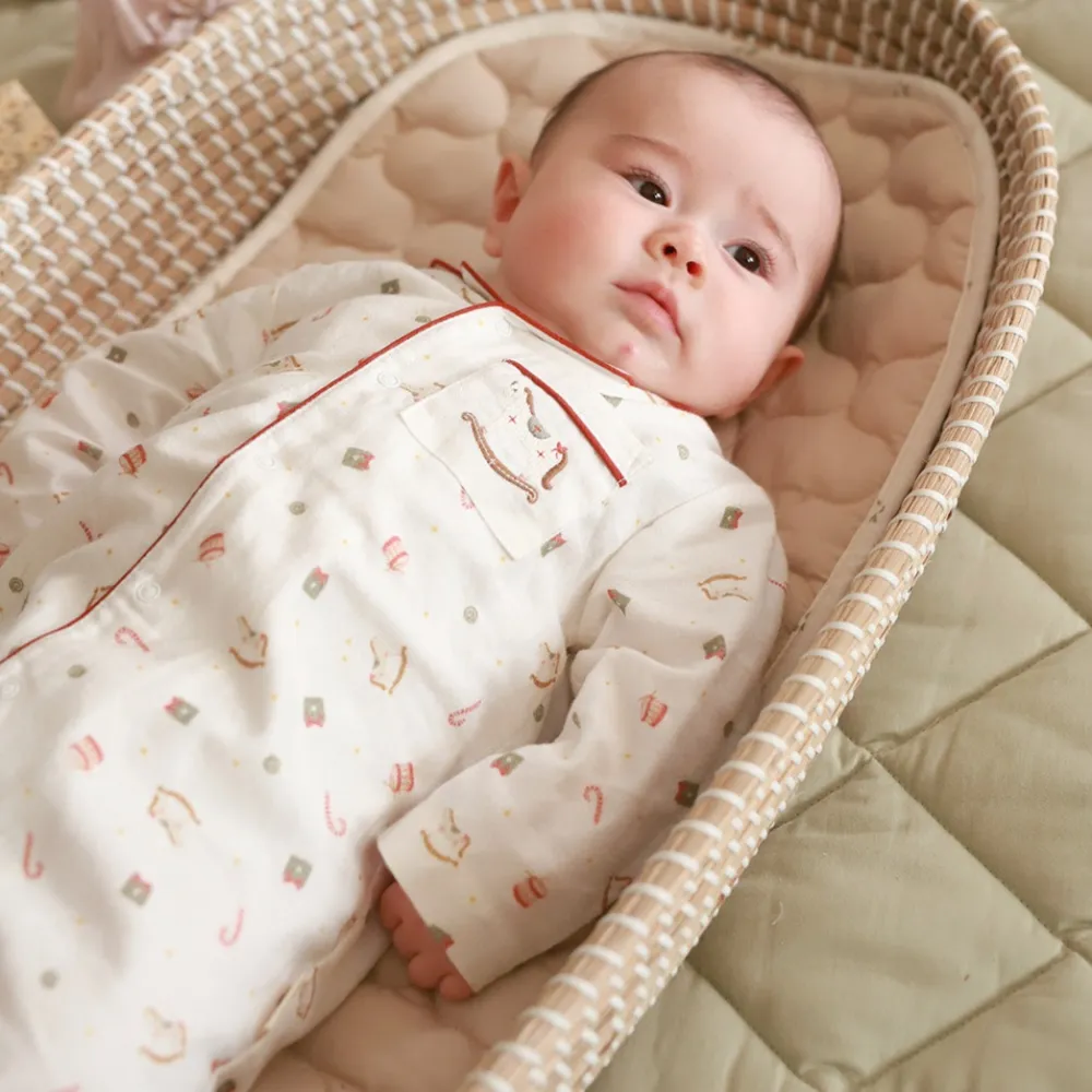 Avery Row Nutcracker Baby Sleepsuit