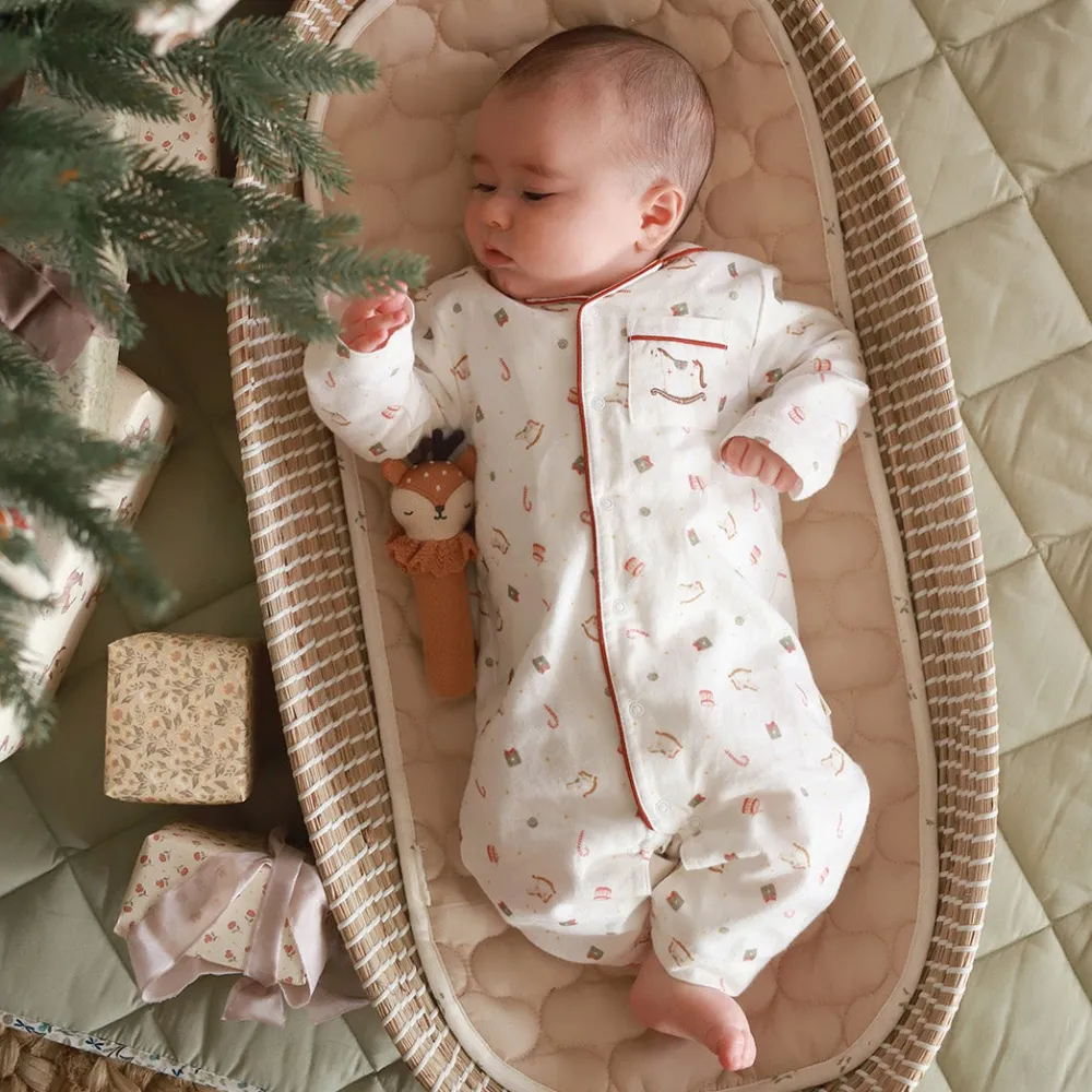 Avery Row Nutcracker Baby Sleepsuit