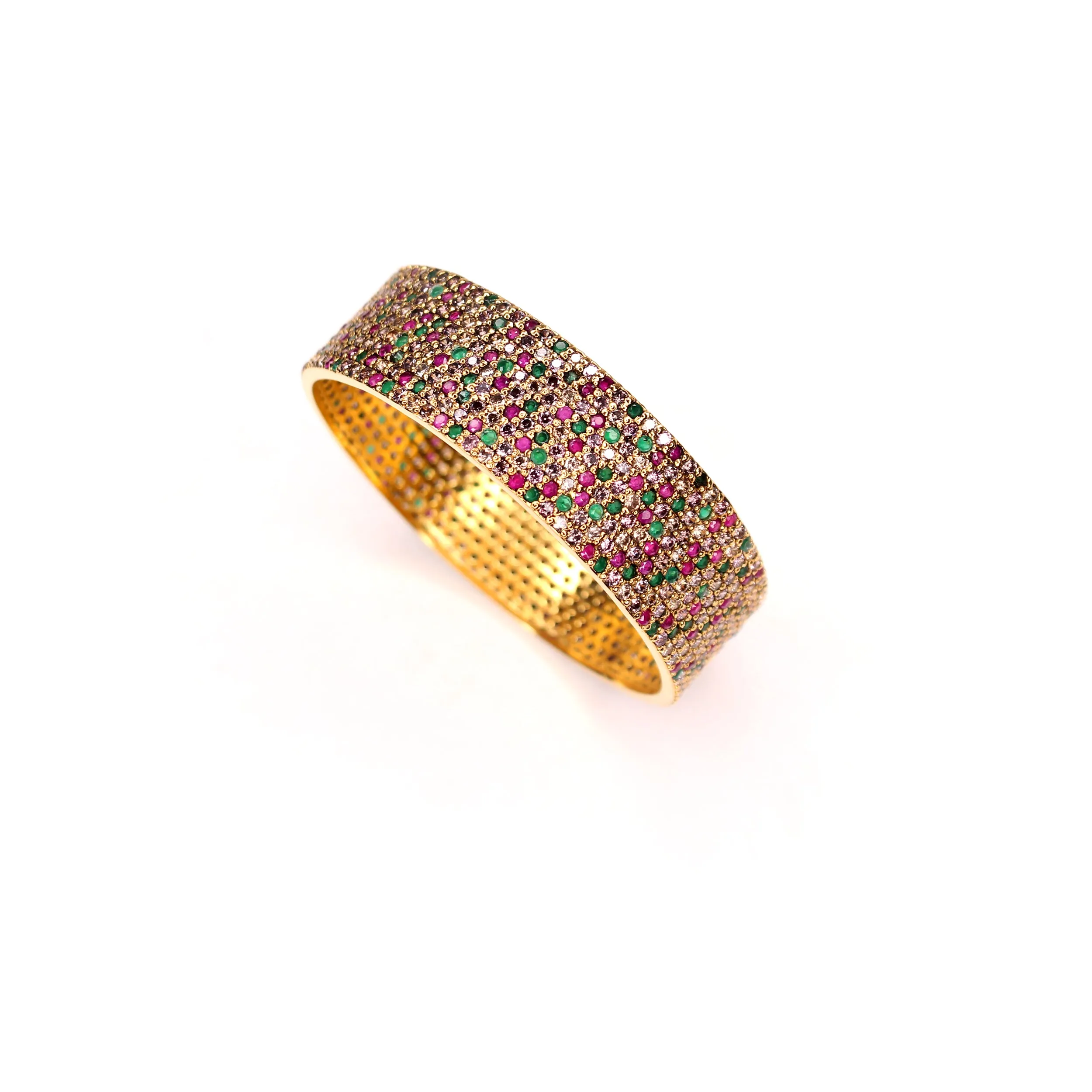 Bangle in Multi Color Stones