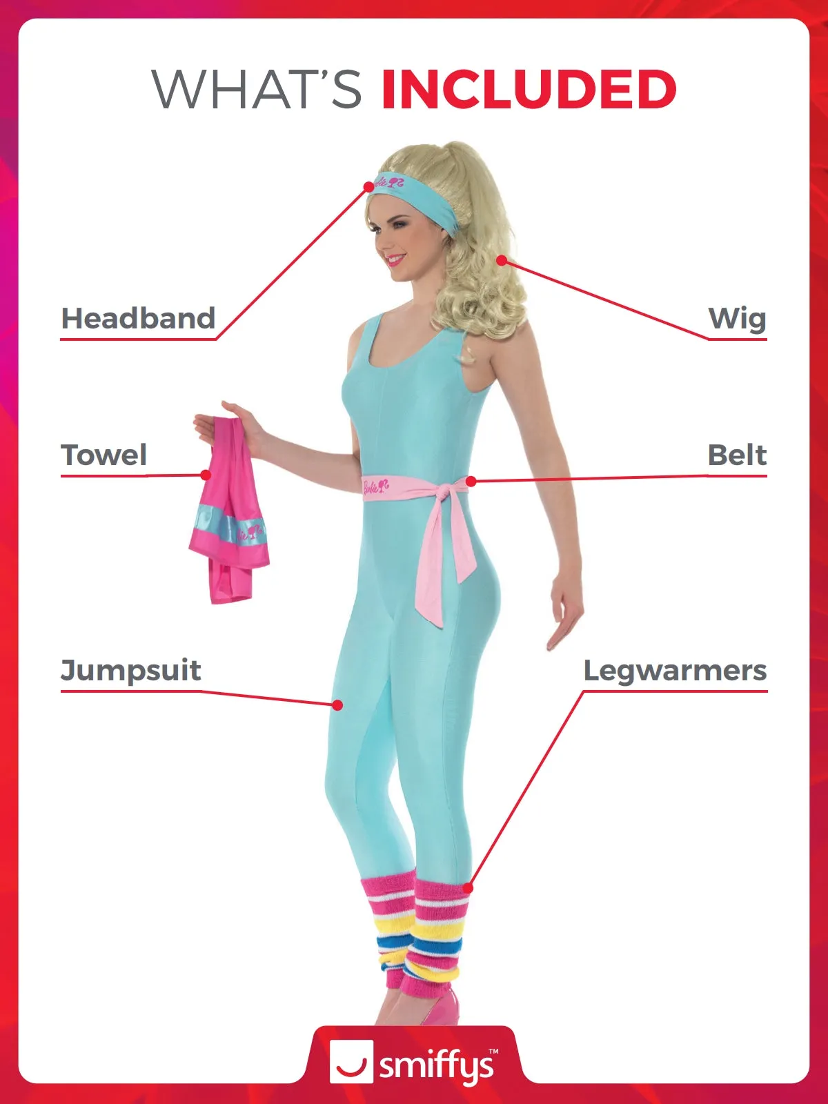 Barbie Deluxe Costume, Including Wig
