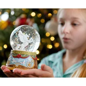 Breyer Holiday Flight Musical Snow Globe