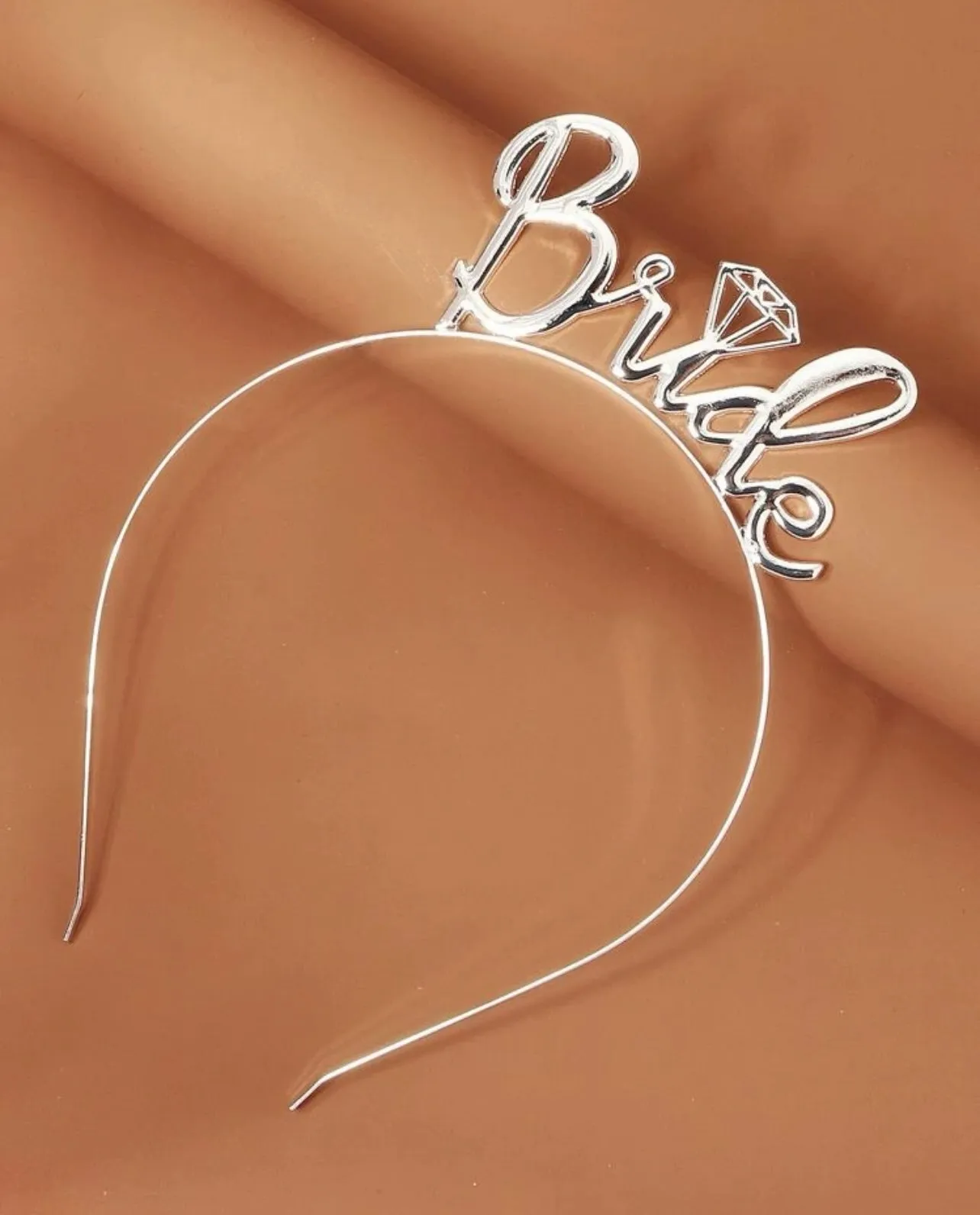 Bride Headband - Bridal Shower Headband, Bride Headpiece, Bachelorette Headpiece, Bachelorette Party, Bridal Shower