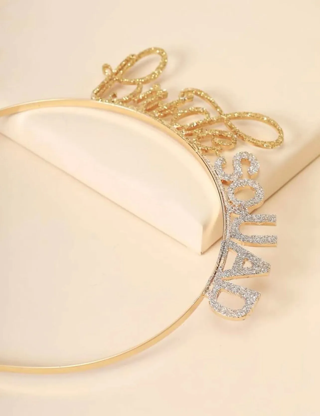 Bride Squad Headband - Bridal Shower Headband, Bride Headpiece, Bachelorette Headpiece, Bachelorette Party, Bridal Shower