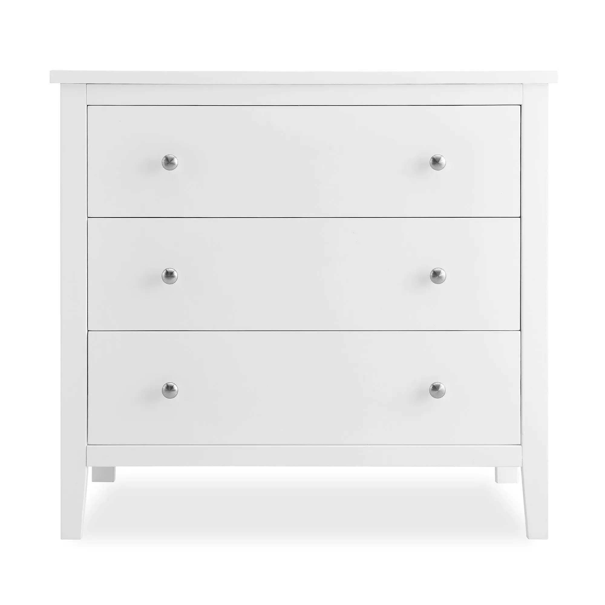 Modern Campbell Dresser with 3 Interlocking Drawers for Space-Saving Organization