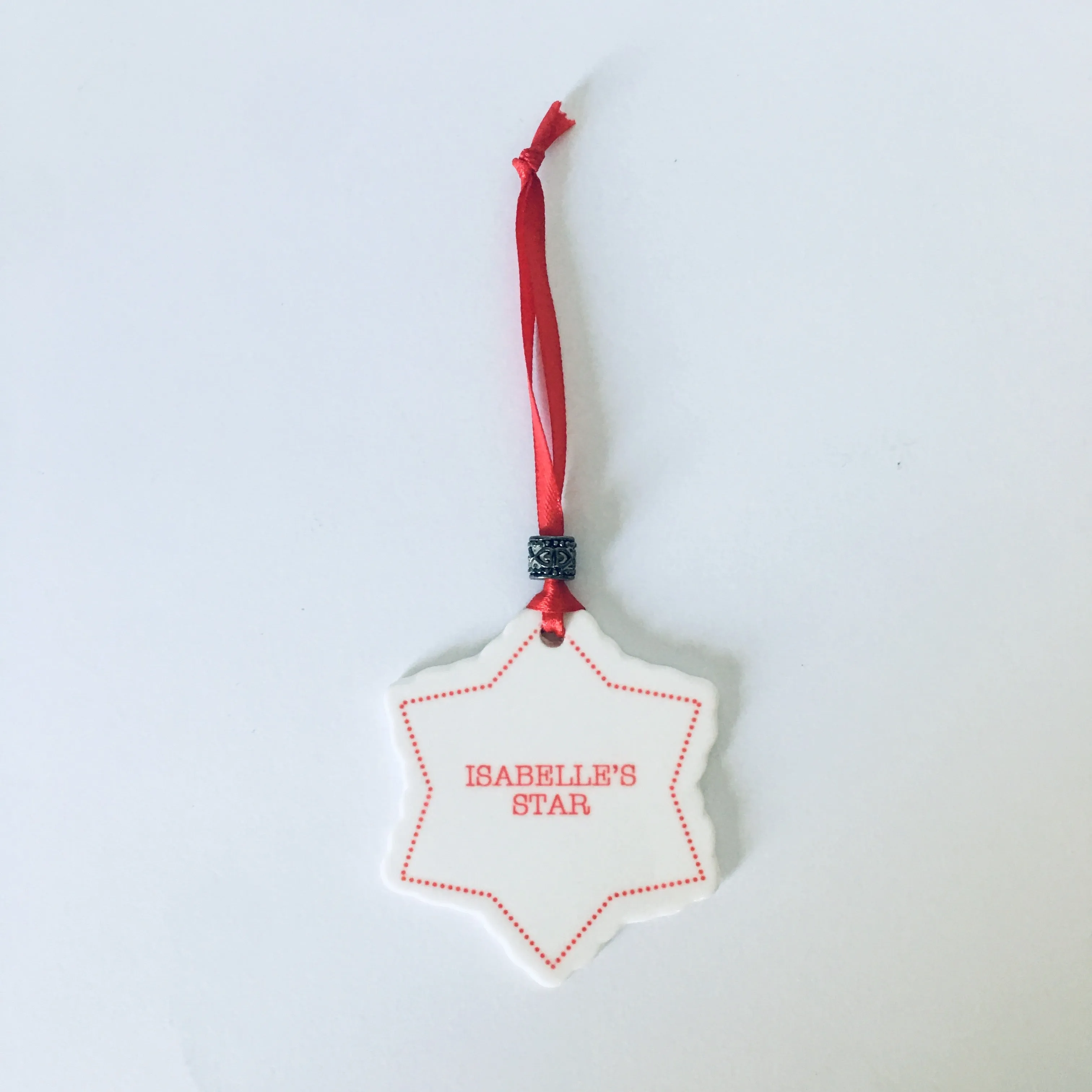 Ceramic Star Wishes Tree Decorations – Personalised