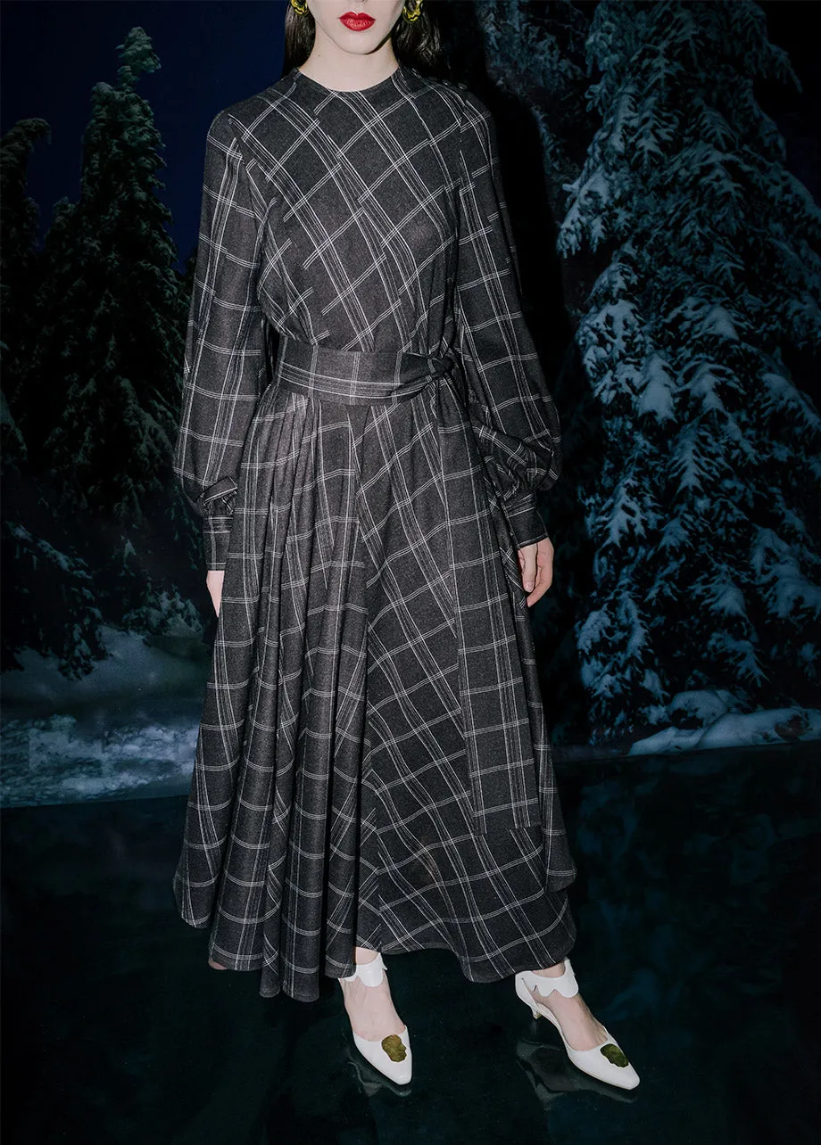 CHECKERED DRESS
