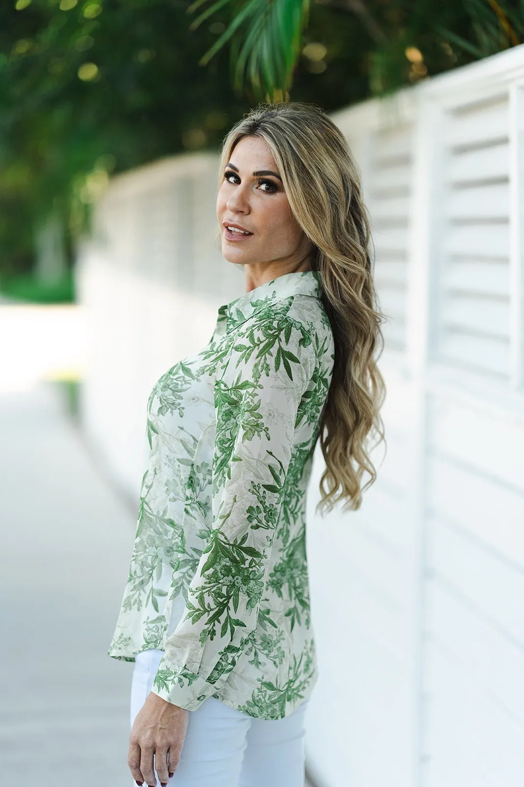 Checkered Shirt Century Foliage Green