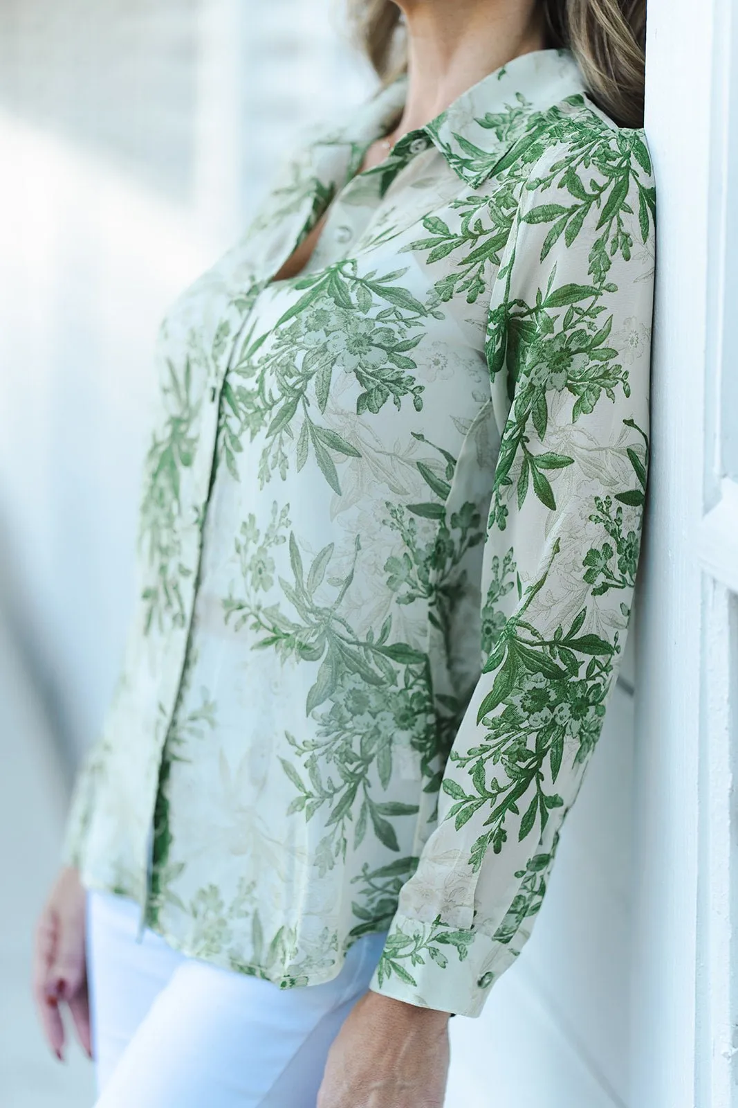 Checkered Shirt Century Foliage Green