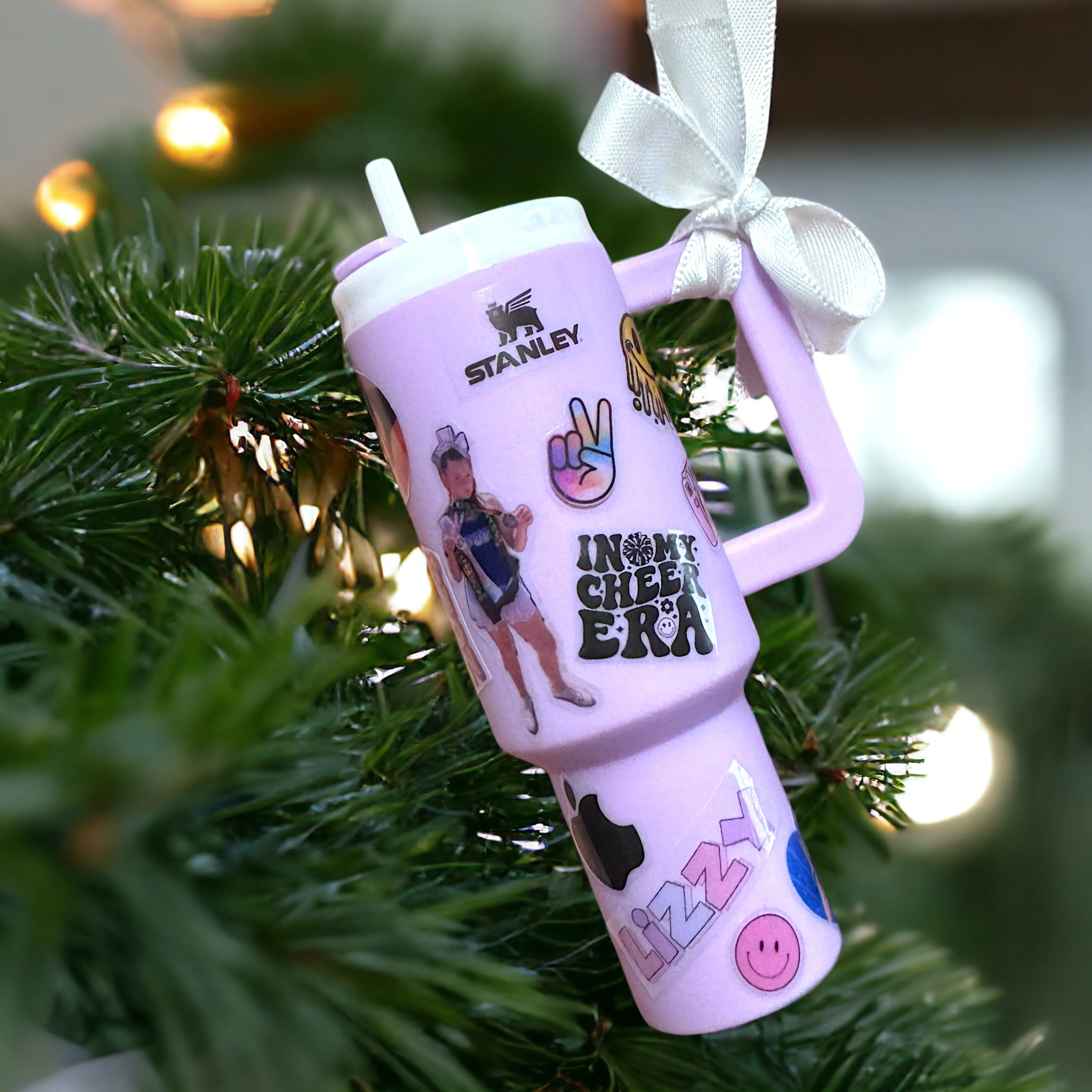 Cheers to the Season: Personalized Mini Stanley Cup Ornaments for the Perfect Custom Gift!