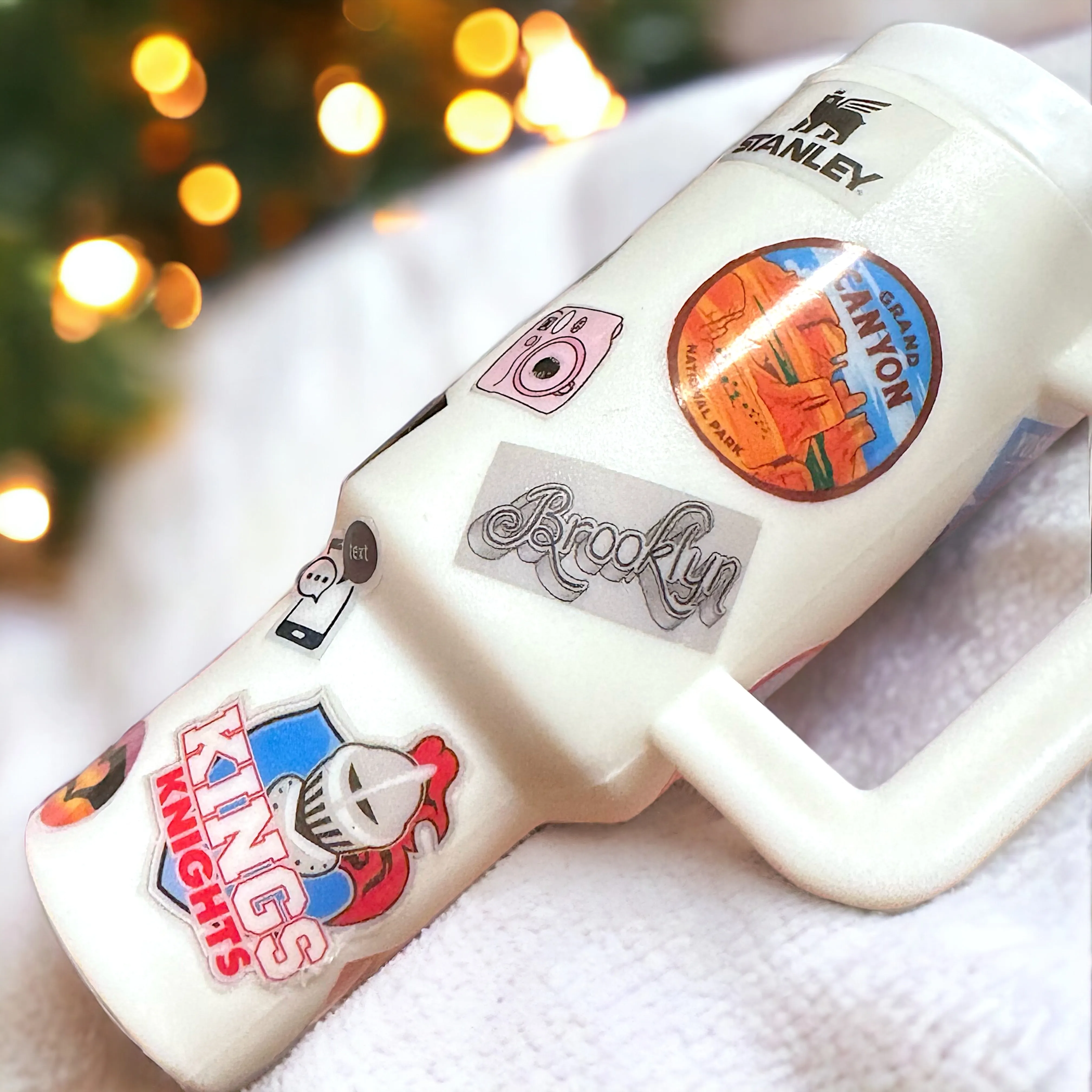Cheers to the Season: Personalized Mini Stanley Cup Ornaments for the Perfect Custom Gift!