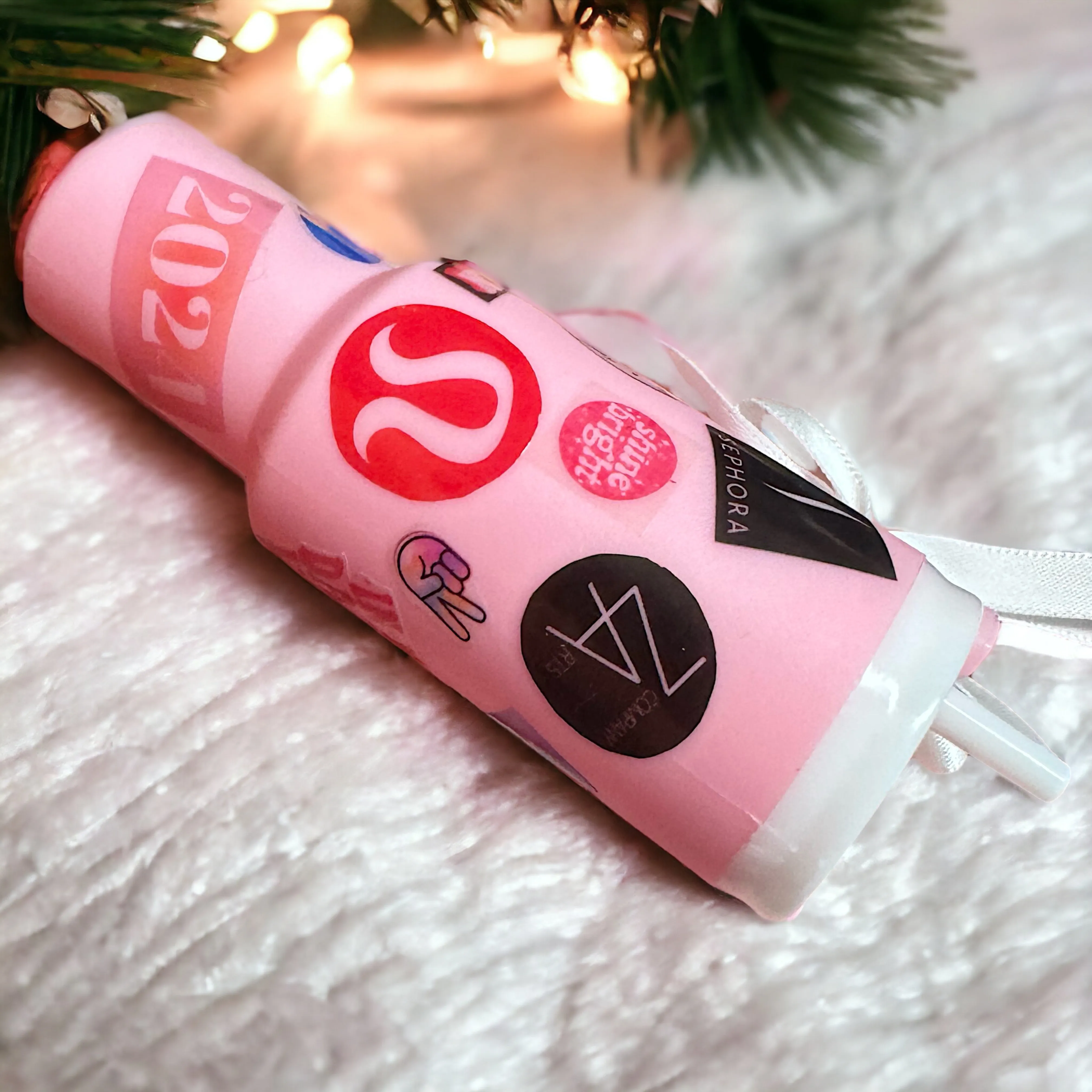 Cheers to the Season: Personalized Mini Stanley Cup Ornaments for the Perfect Custom Gift!