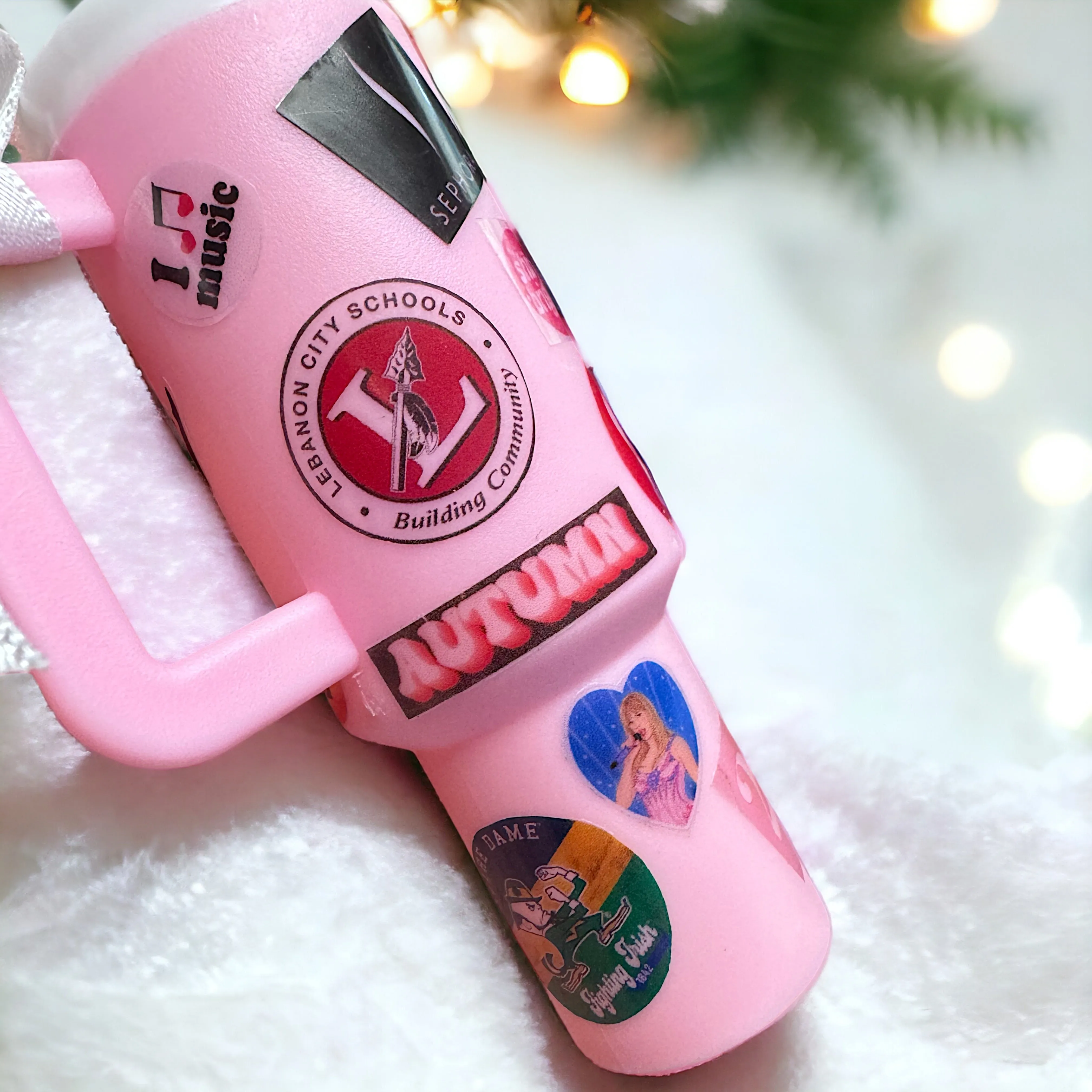 Cheers to the Season: Personalized Mini Stanley Cup Ornaments for the Perfect Custom Gift!