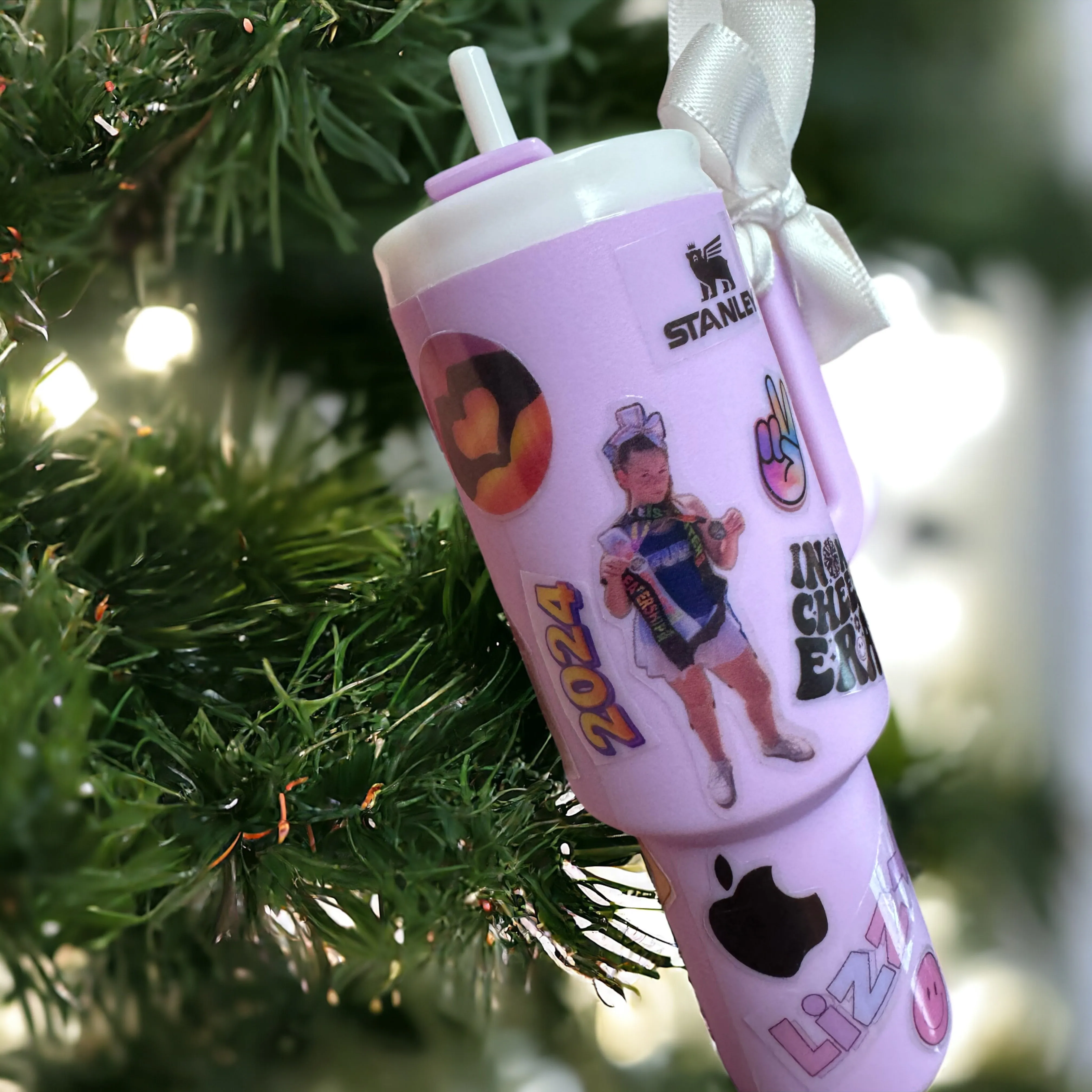 Cheers to the Season: Personalized Mini Stanley Cup Ornaments for the Perfect Custom Gift!