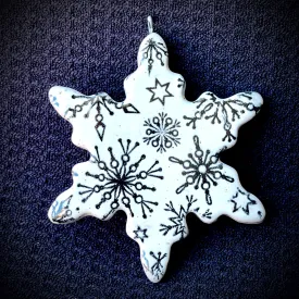 christmas ornaments snowflakes
