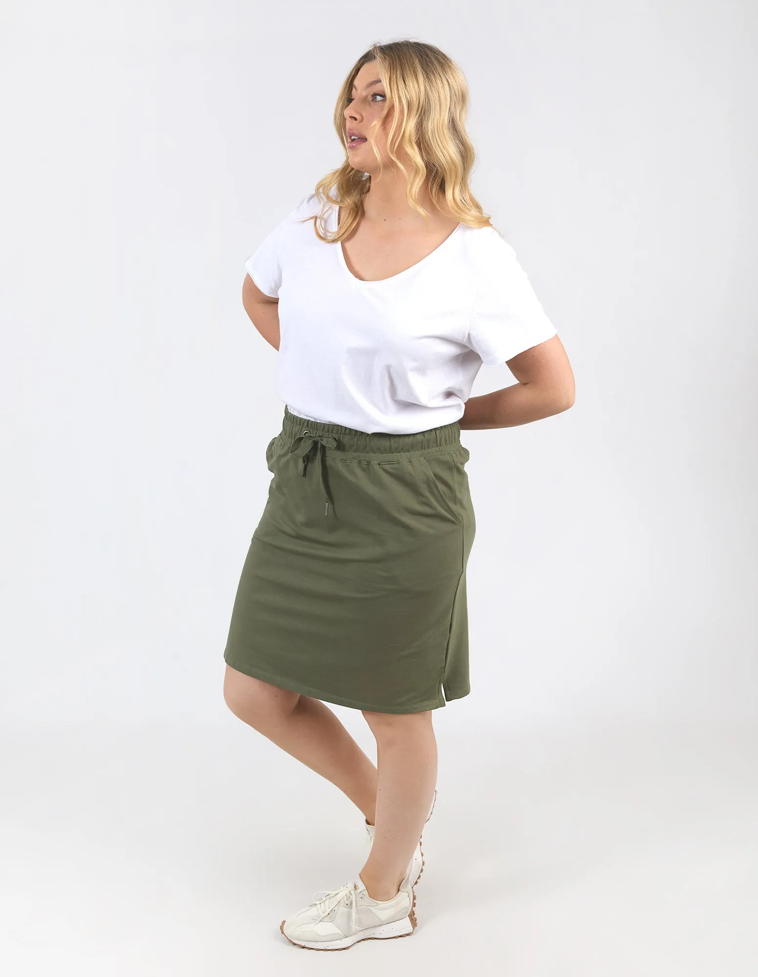 Coby Skirt Khaki