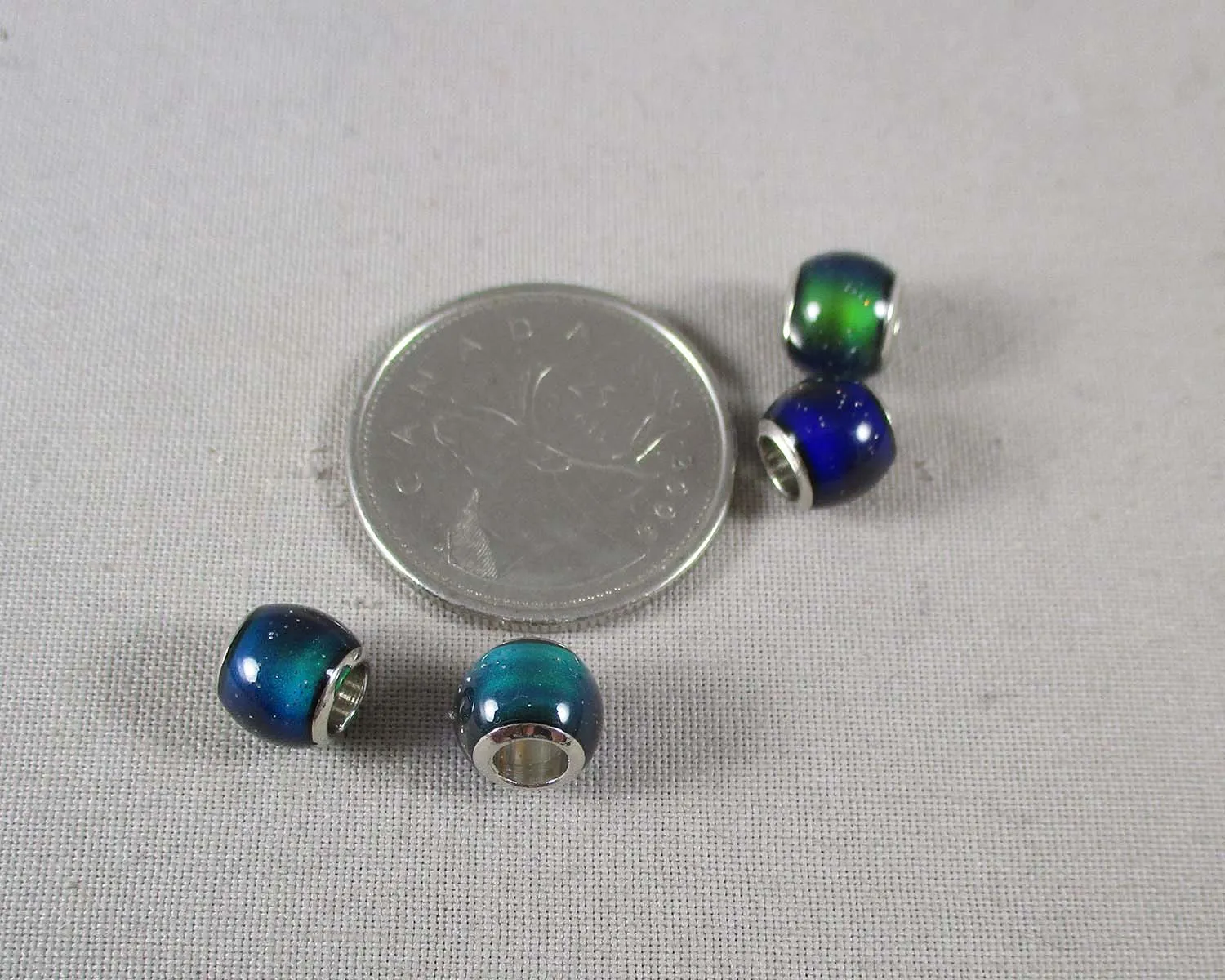 Color Changing Mood Beads 5pcs 7x8mm (C112)