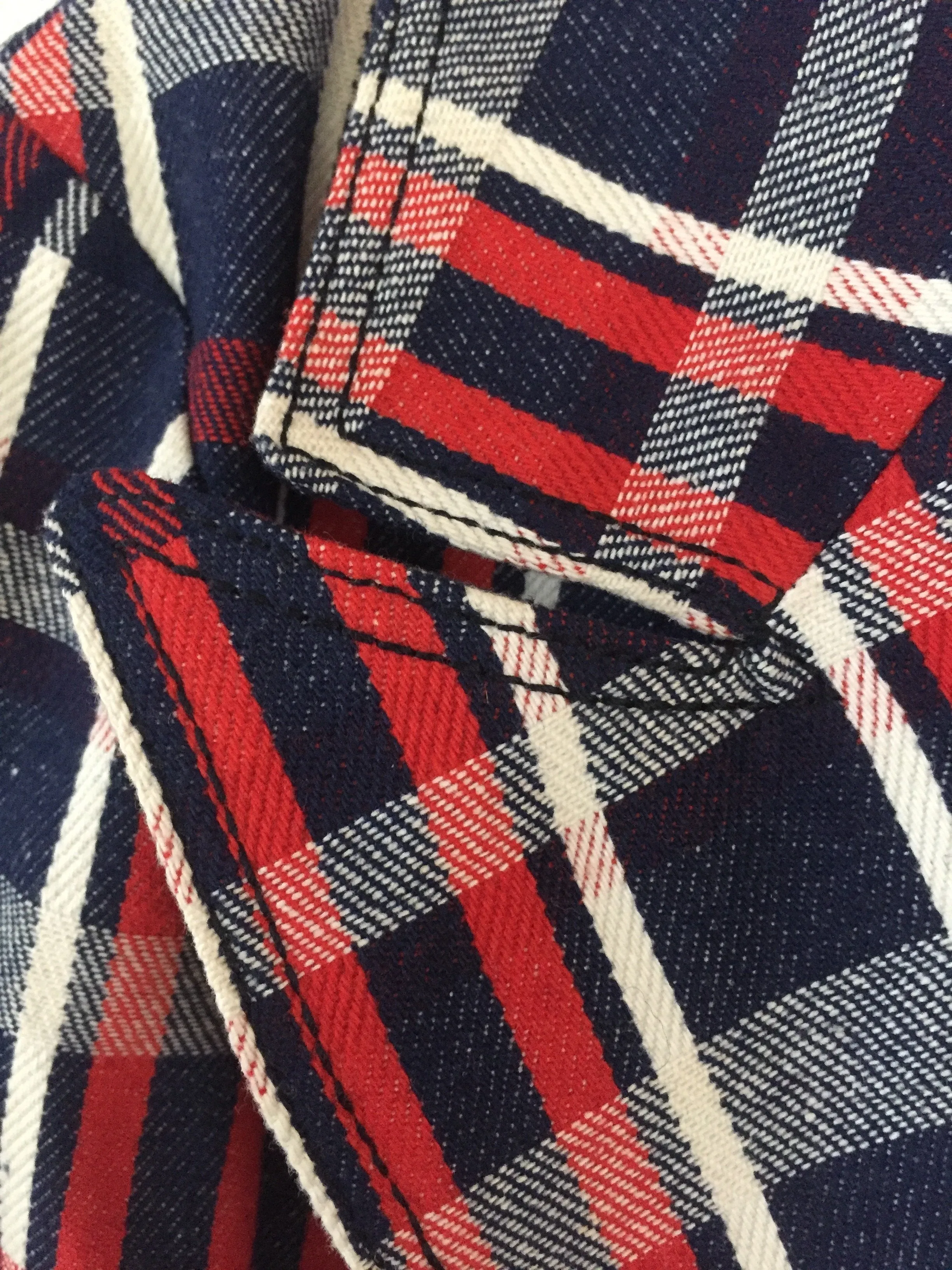 COOL CHECKERED 70S BLAZER JACKET