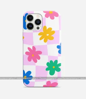 Cute Hippie & Groovy Checkered Case
