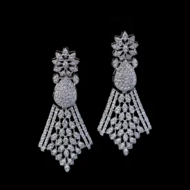 Earrings in Full Zircons