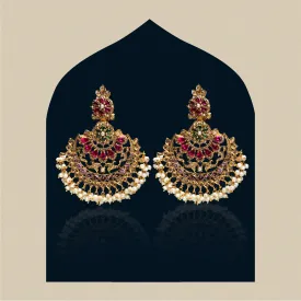Earrings in Multi Color Stones