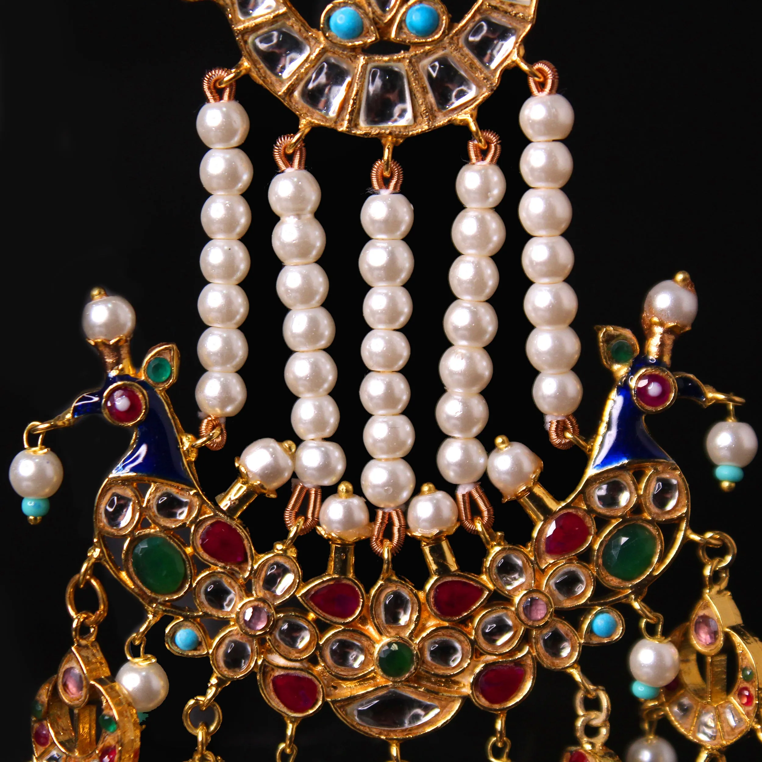 Earrings in Multi Stones