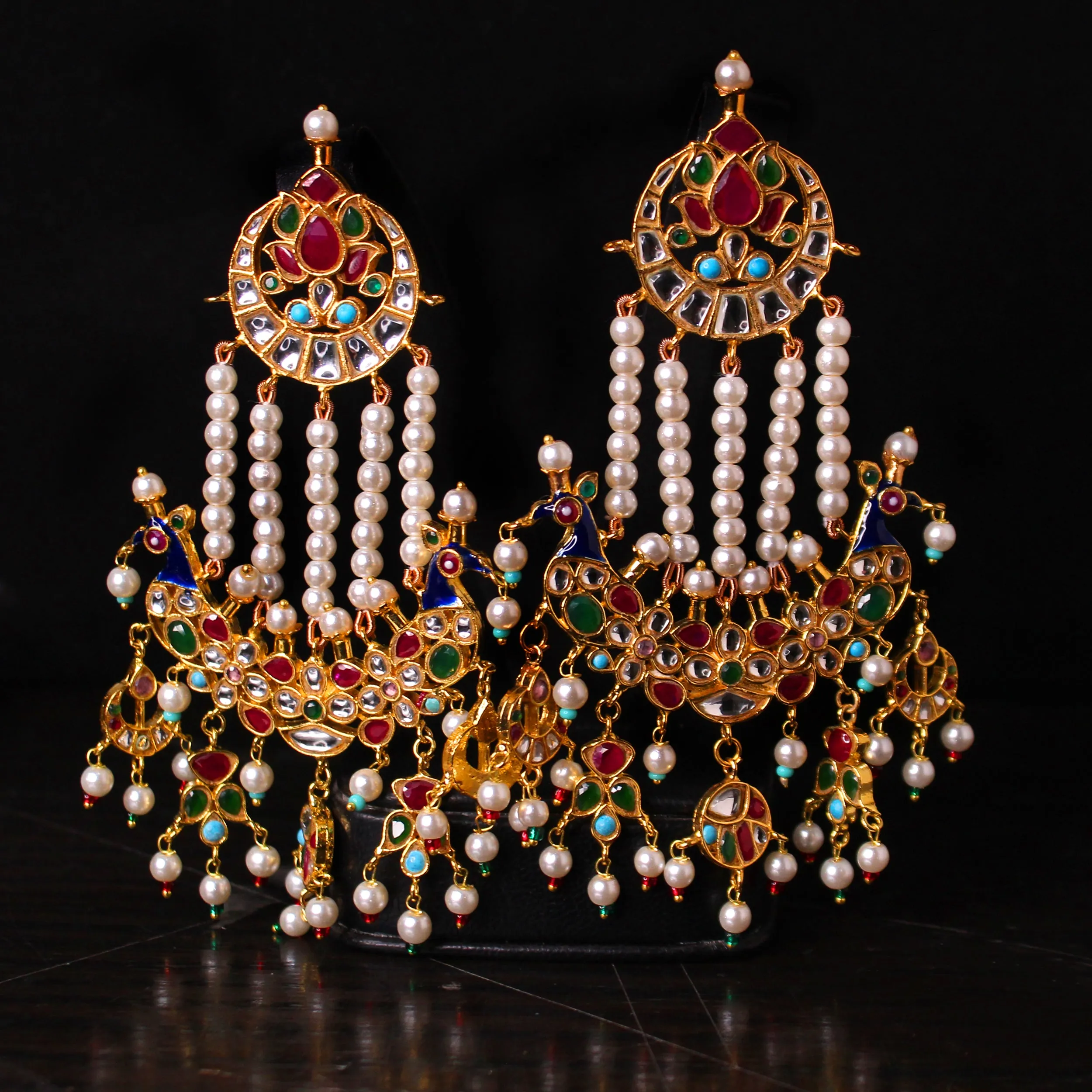 Earrings in Multi Stones