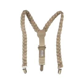 Erbu Suspenders | Taupe Nubuck