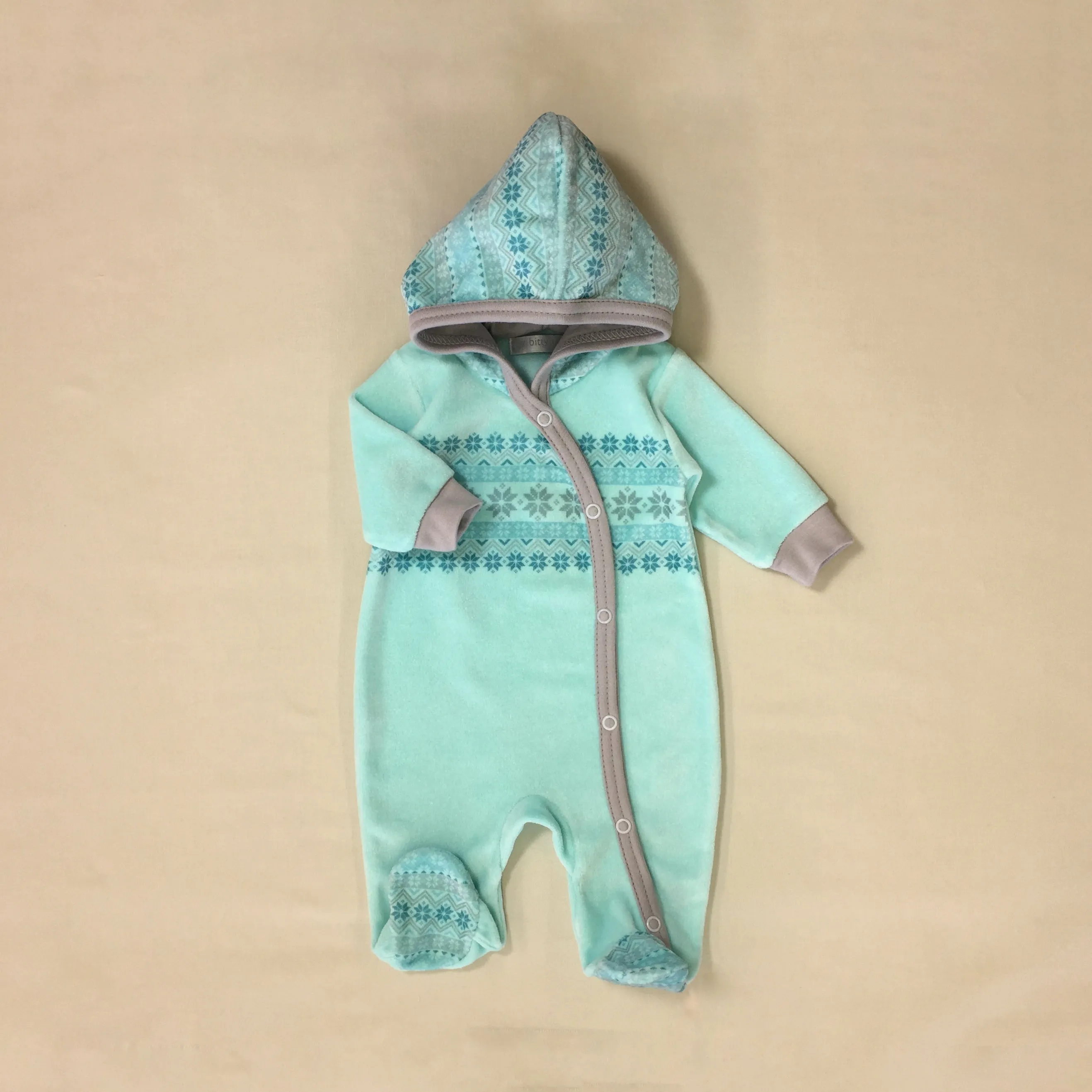 Fair Isle Cuddler Aqua