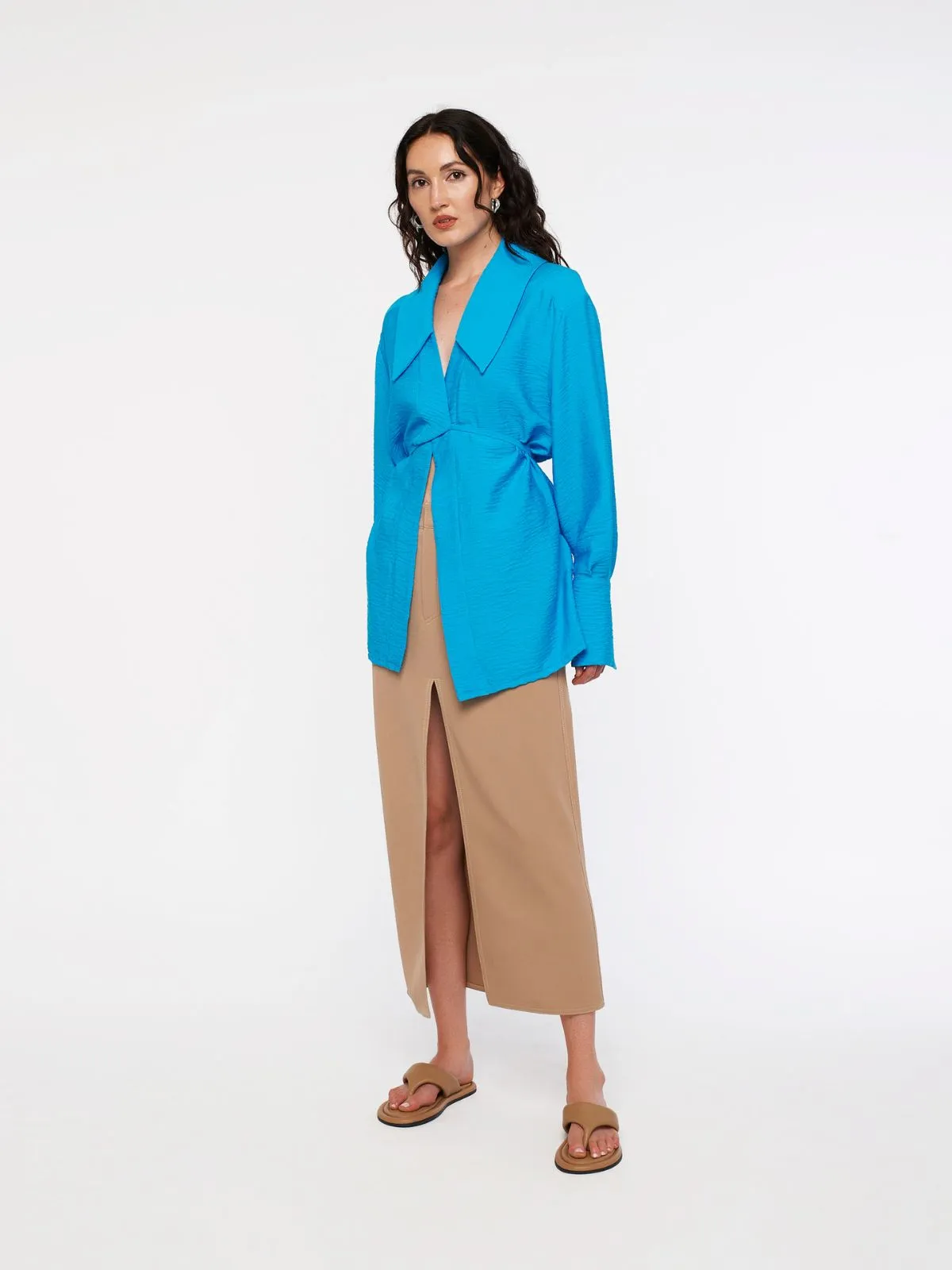 FARO blouse - azure