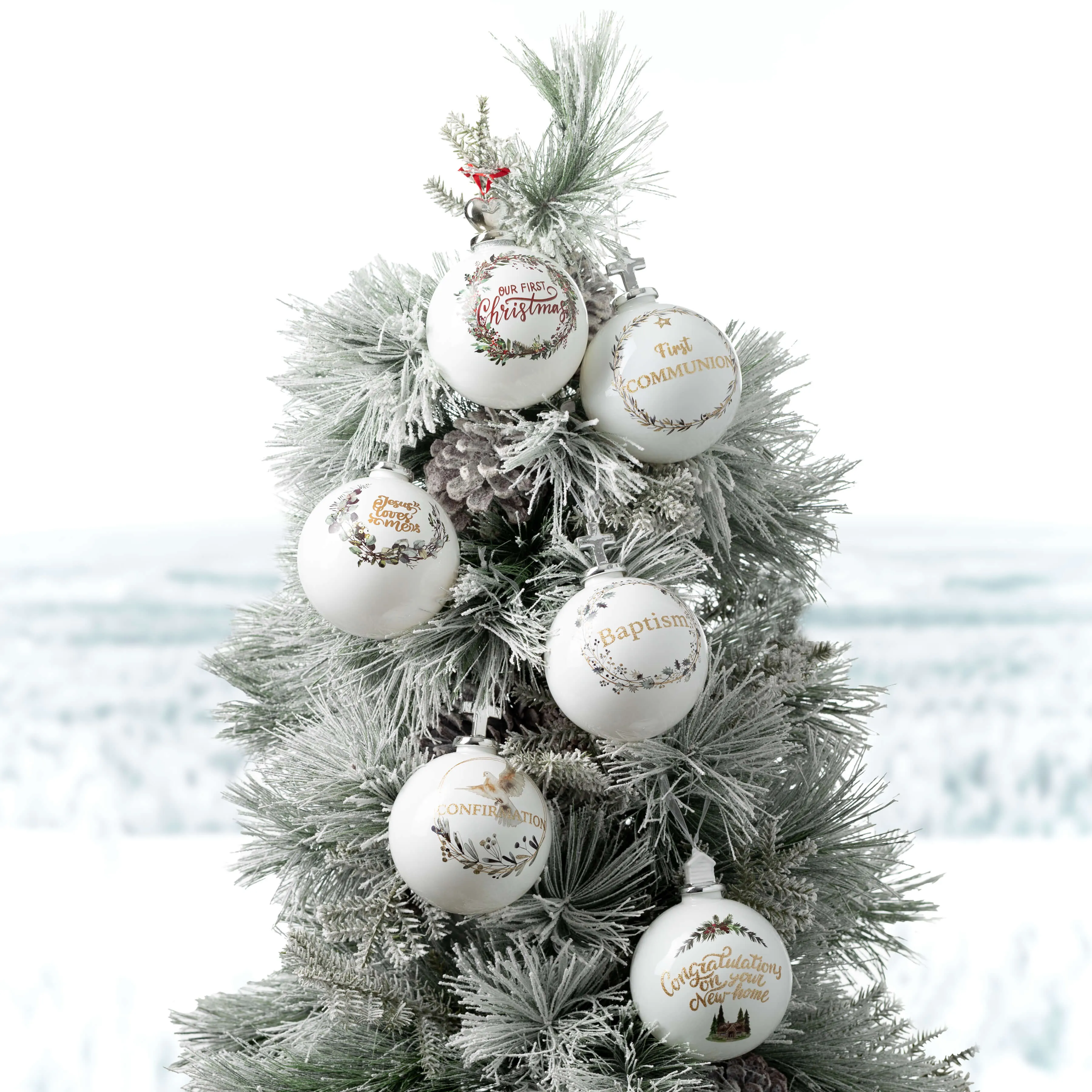 First Communion Ball Ornament