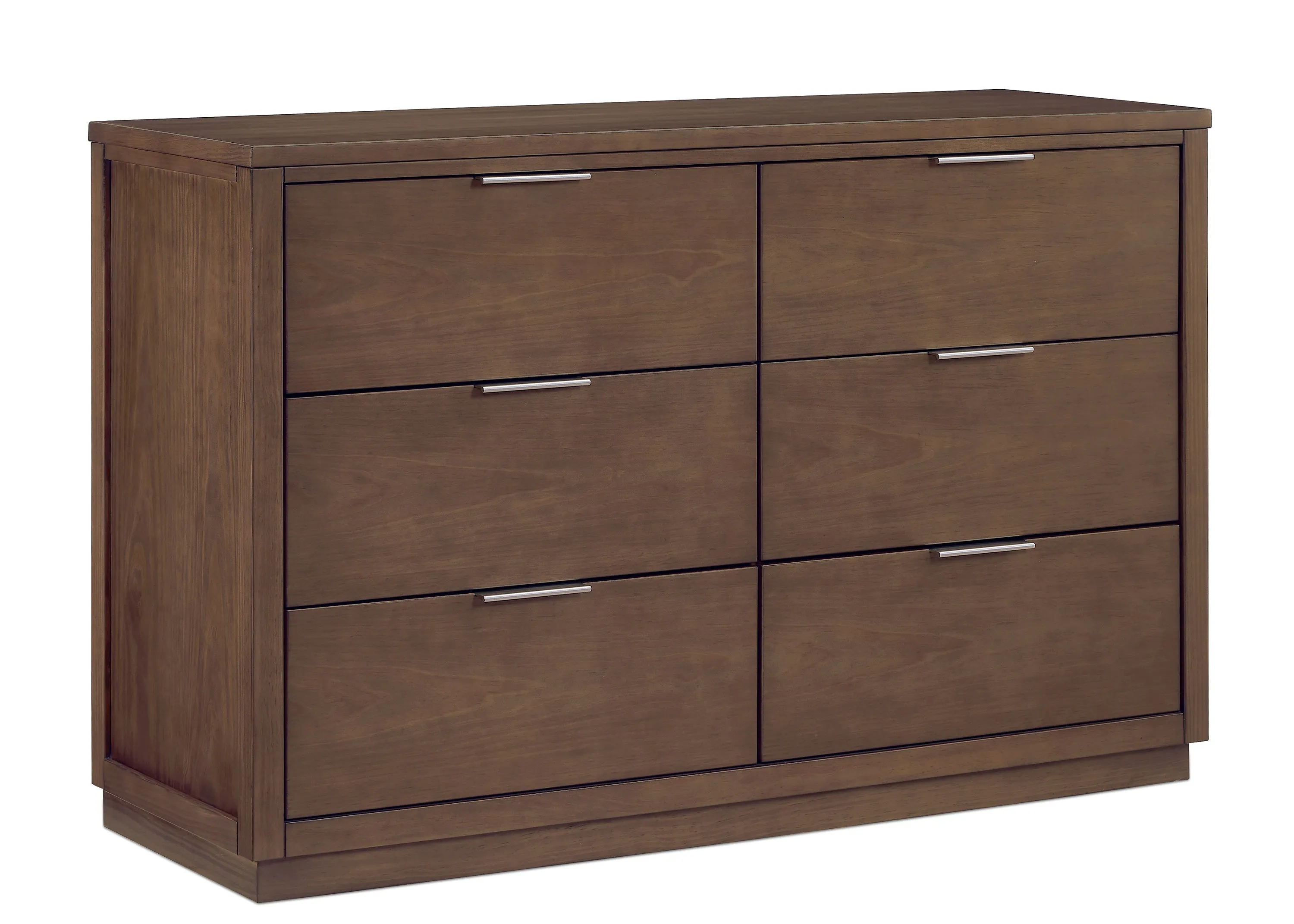 Forever 6 Drawer Dresser with Changing Top and Interlocking Drawers - Naturals Collection