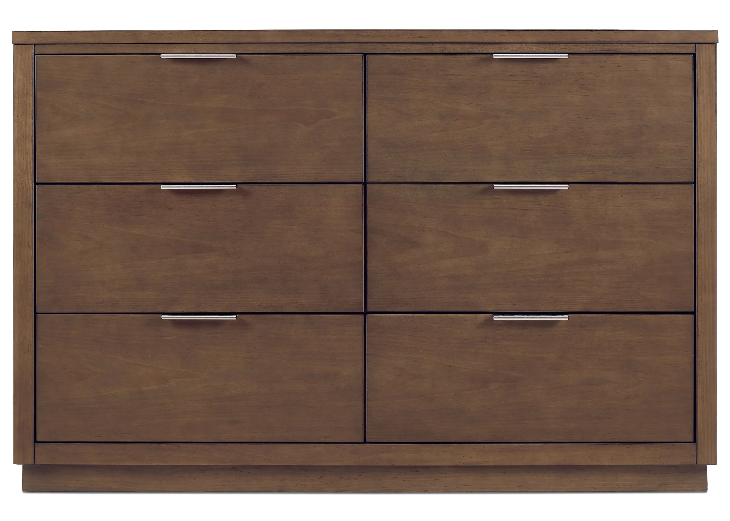 Forever 6 Drawer Dresser with Changing Top and Interlocking Drawers - Naturals Collection