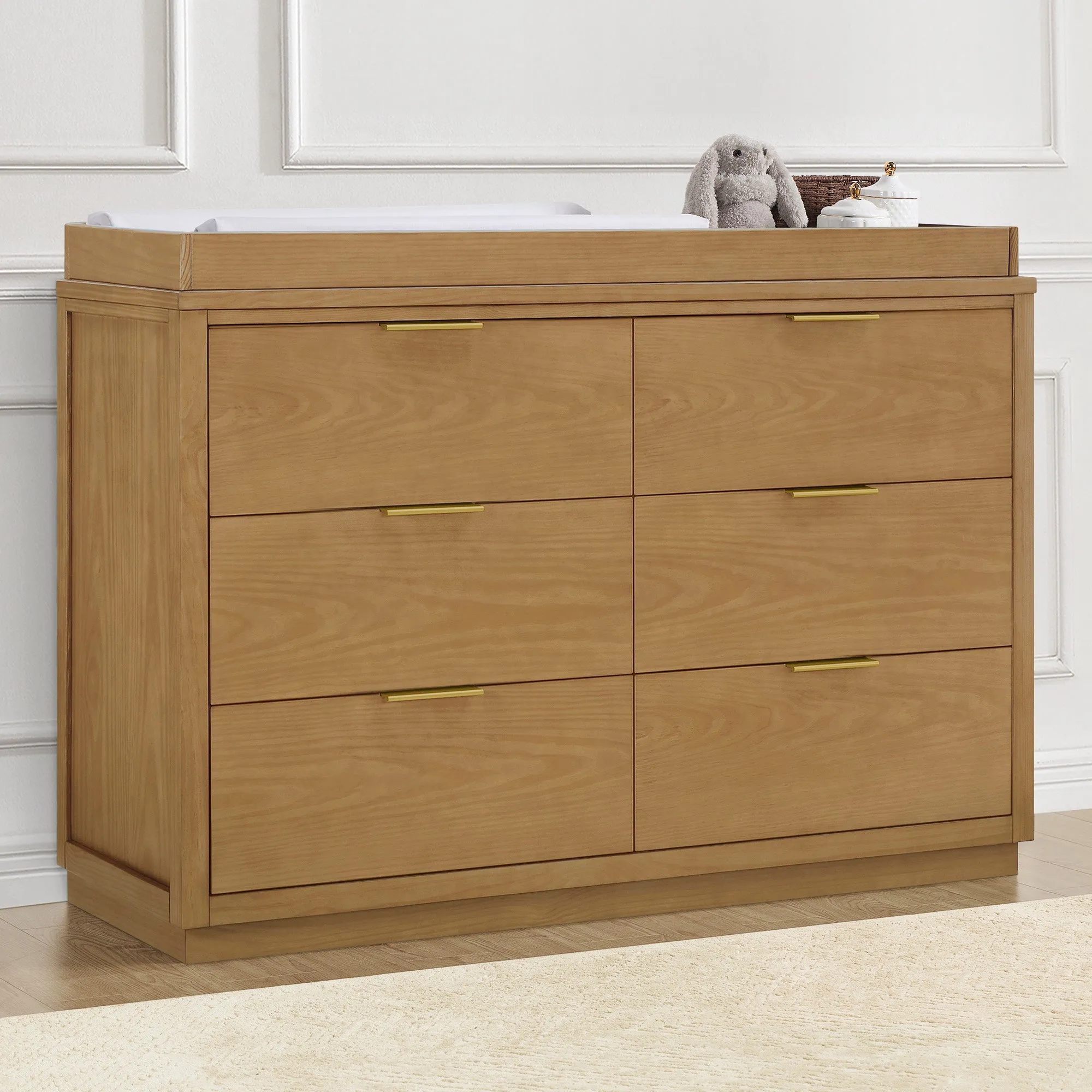 Forever 6 Drawer Dresser with Interlocking Drawers - Naturals Collection