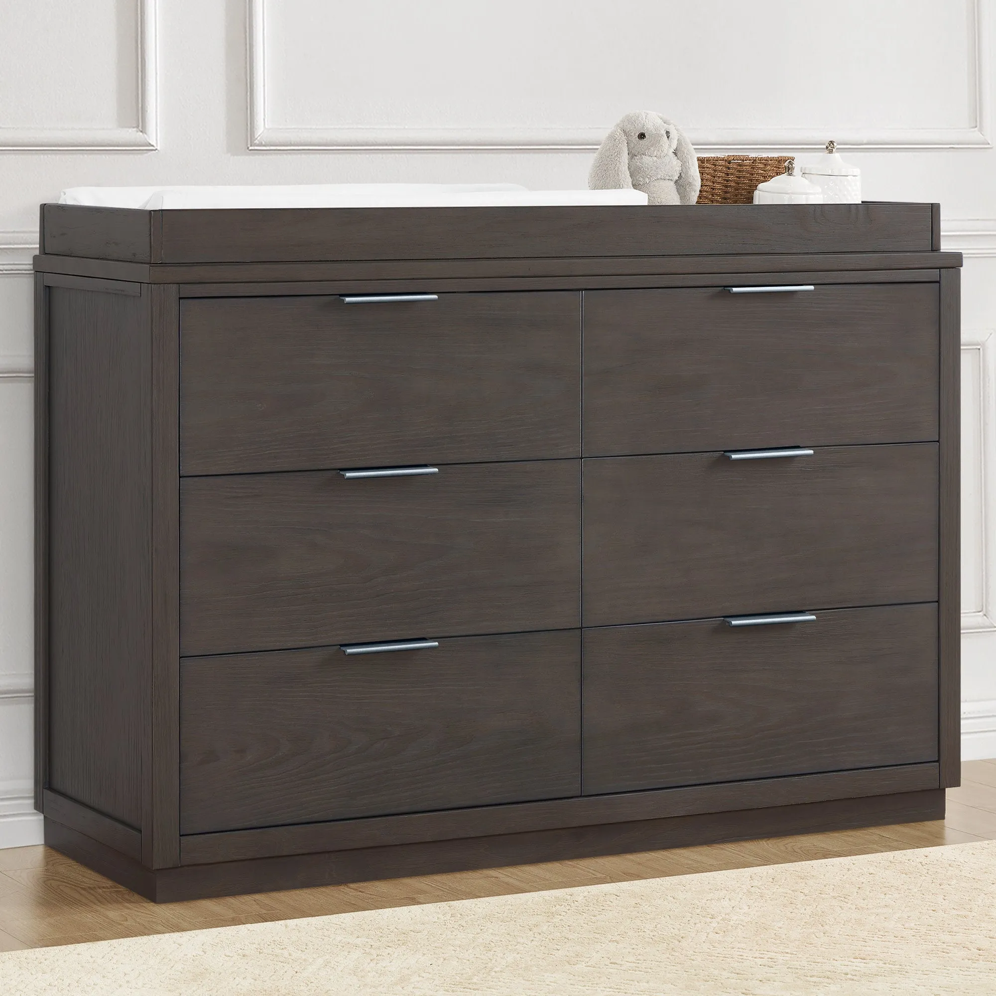 Forever 6 Drawer Dresser with Interlocking Drawers - Naturals Collection