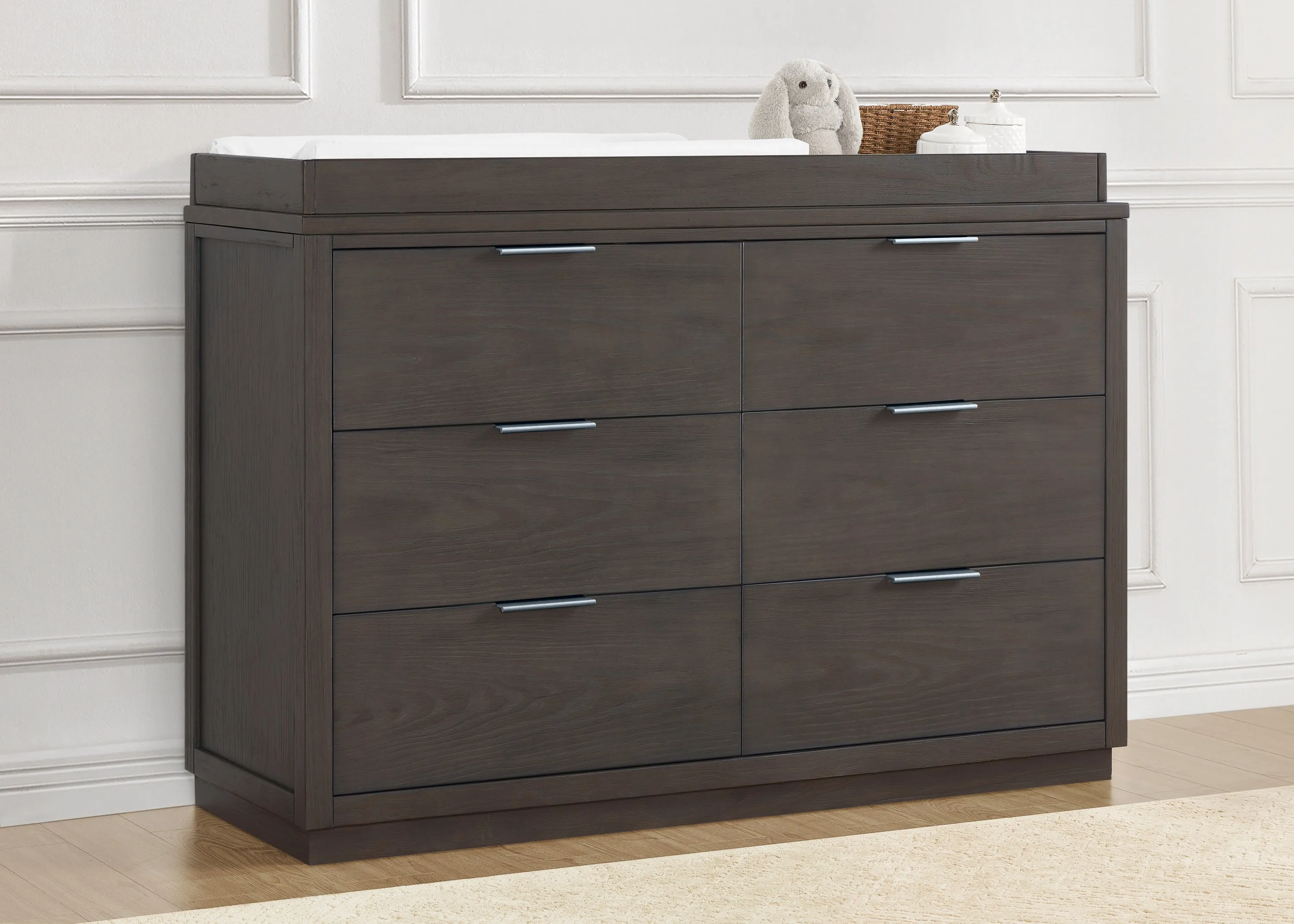 Forever 6 Drawer Dresser with Interlocking Drawers - Naturals Collection