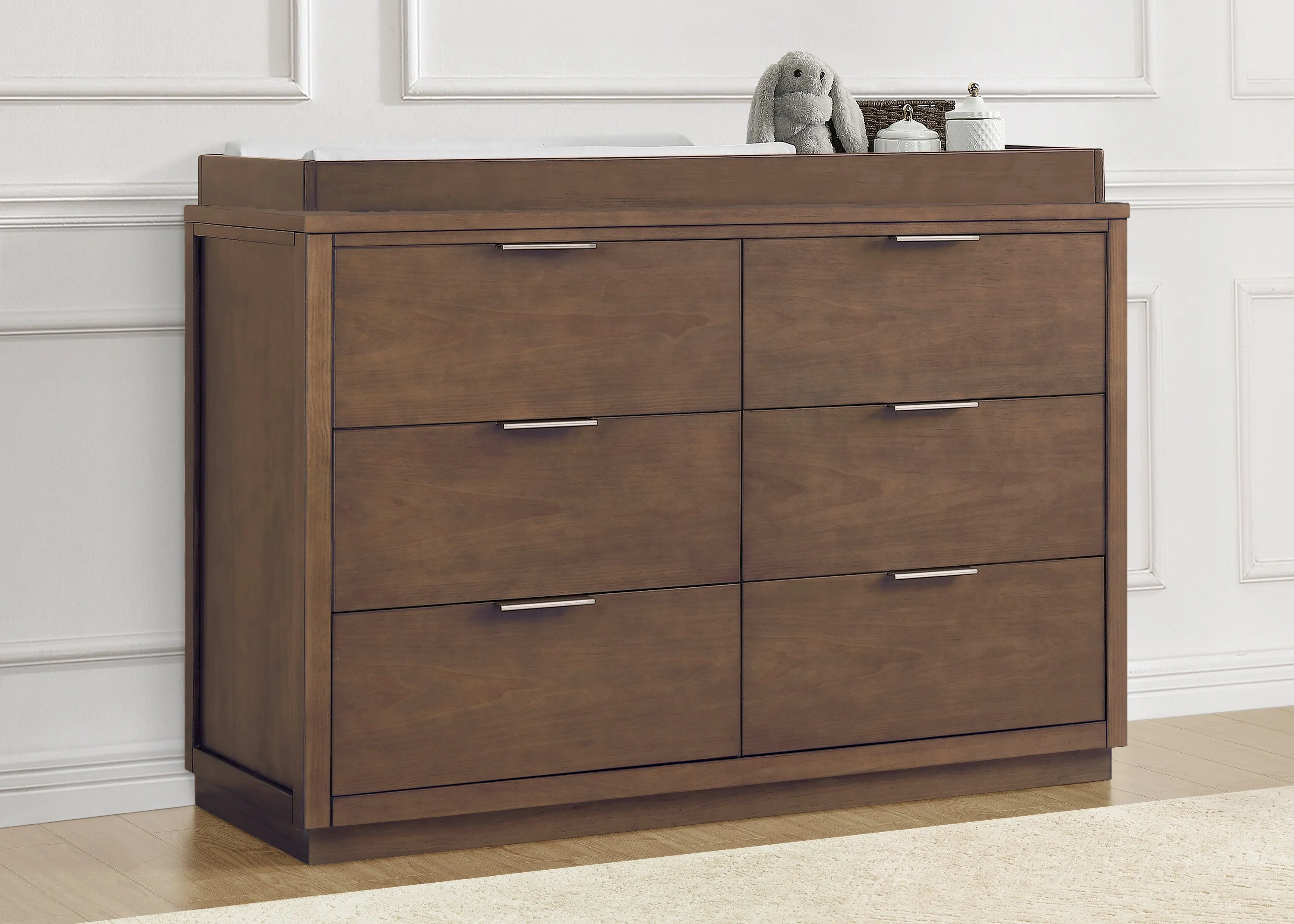 Forever 6 Drawer Dresser with Interlocking Drawers - Naturals Collection
