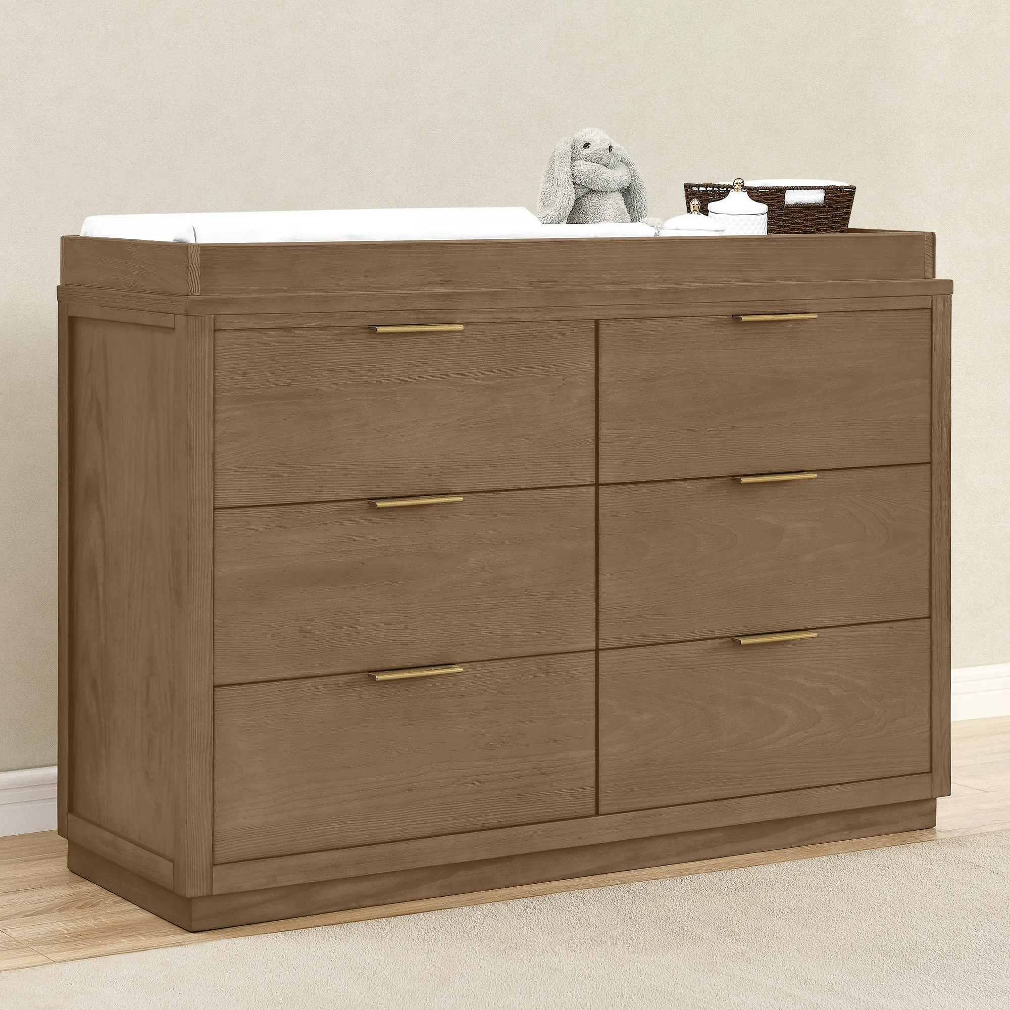 Forever 6 Drawer Dresser with Interlocking Drawers - Naturals Collection