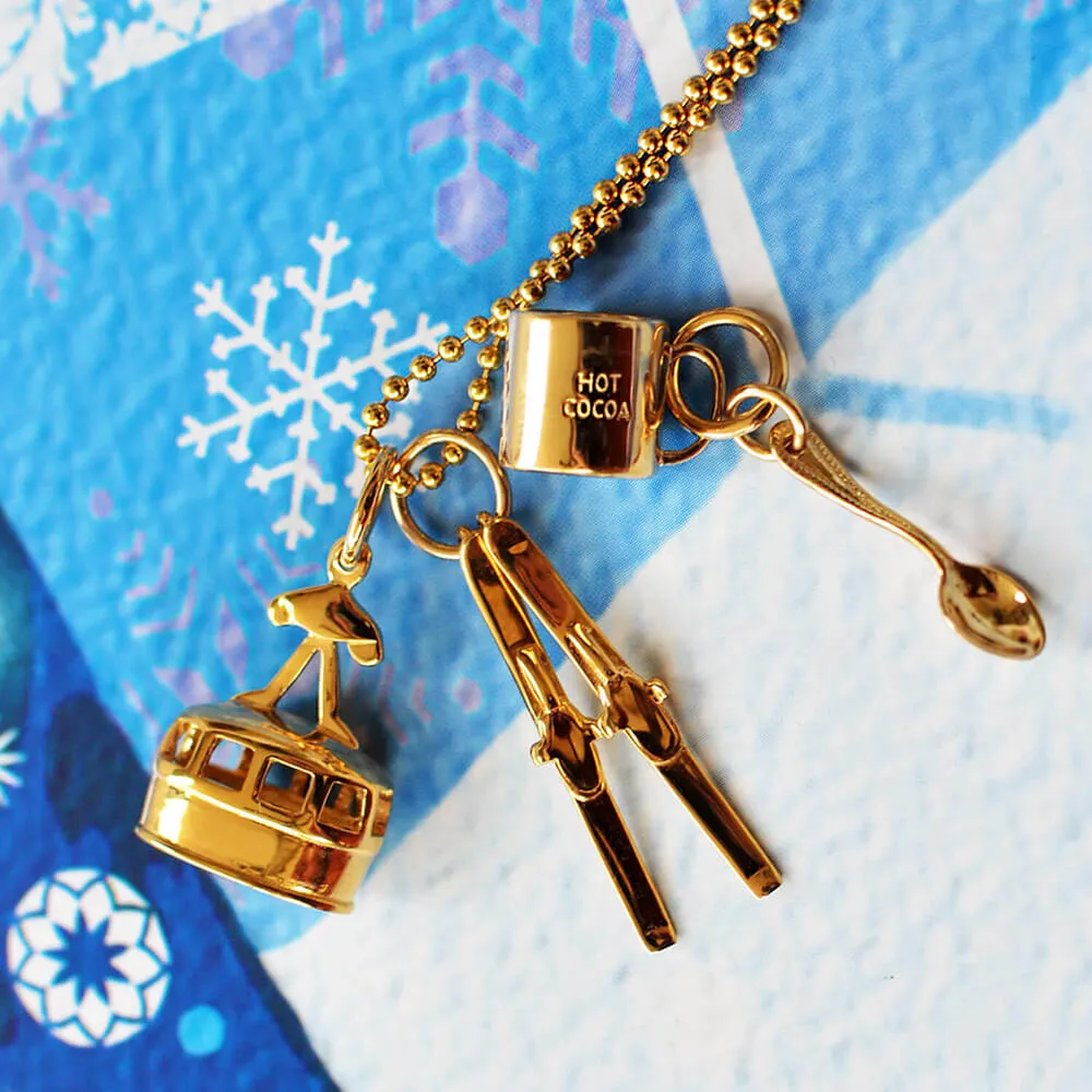 Gondola Charm Solid Gold
