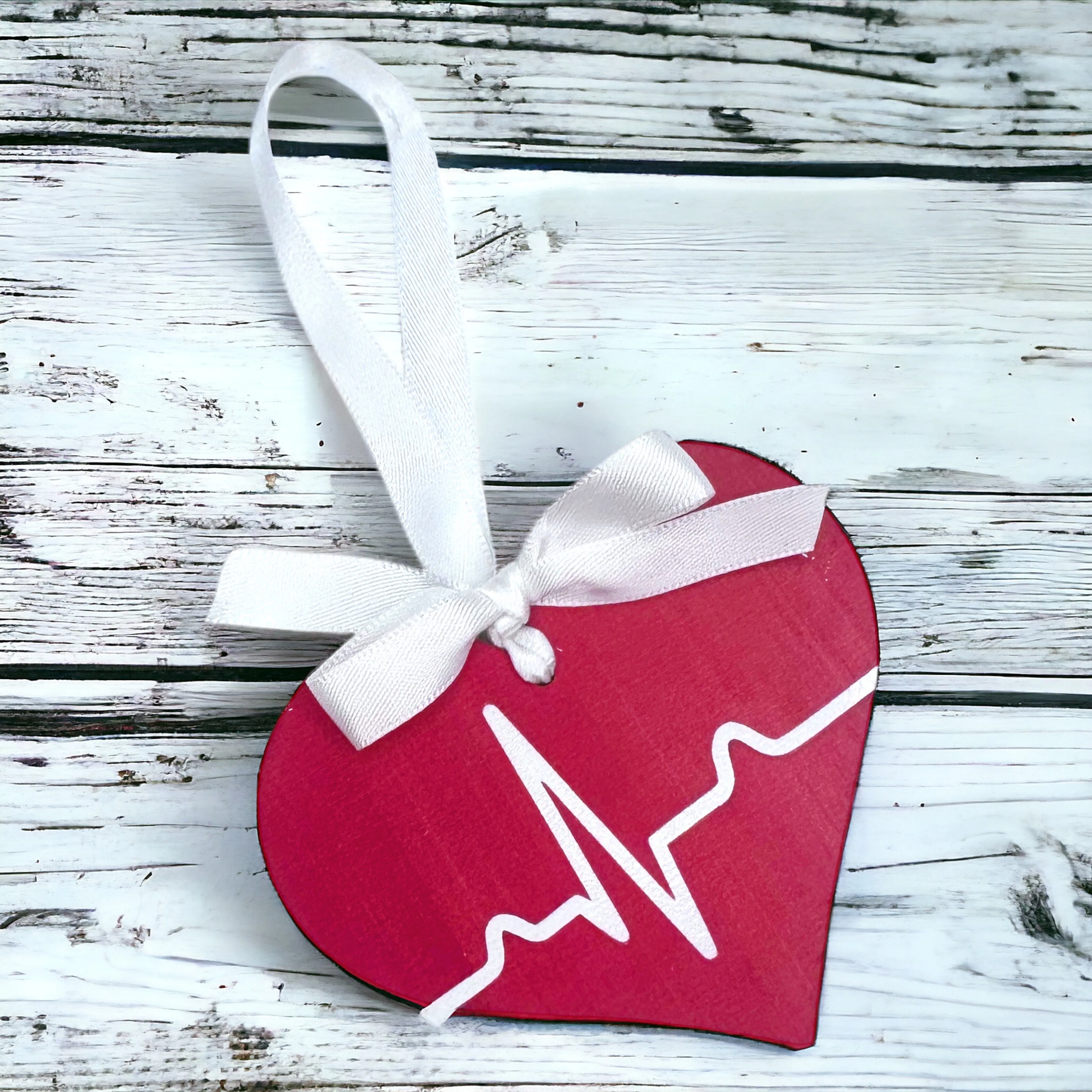 Keep the Beat This Christmas: Heartbeat Ornament Delight!
