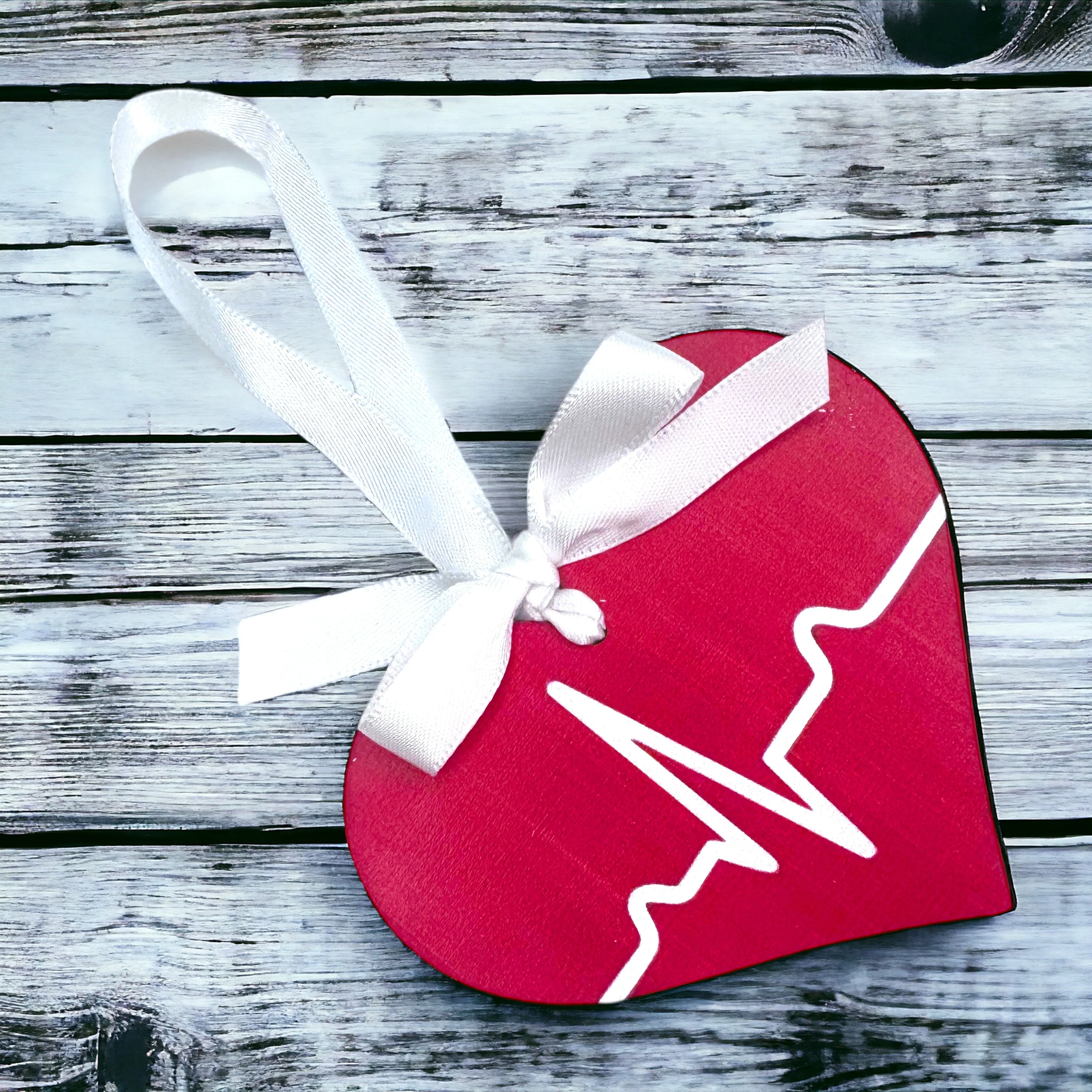 Keep the Beat This Christmas: Heartbeat Ornament Delight!