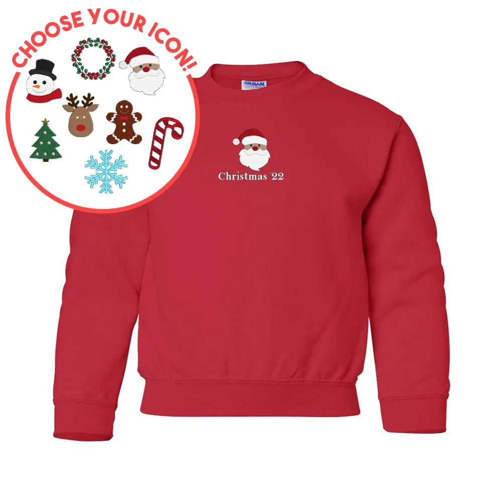 Kids Make It Yours™ Christmas Icon Crewneck Sweatshirt