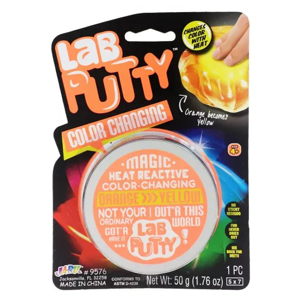Lab Putty Color Changing